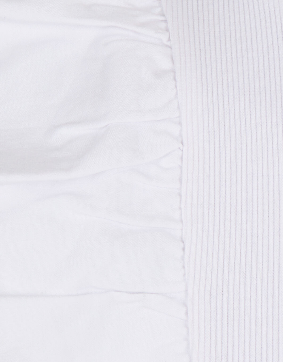 Rüschen-T-Shirt Weiß SHOEBY GIRLS