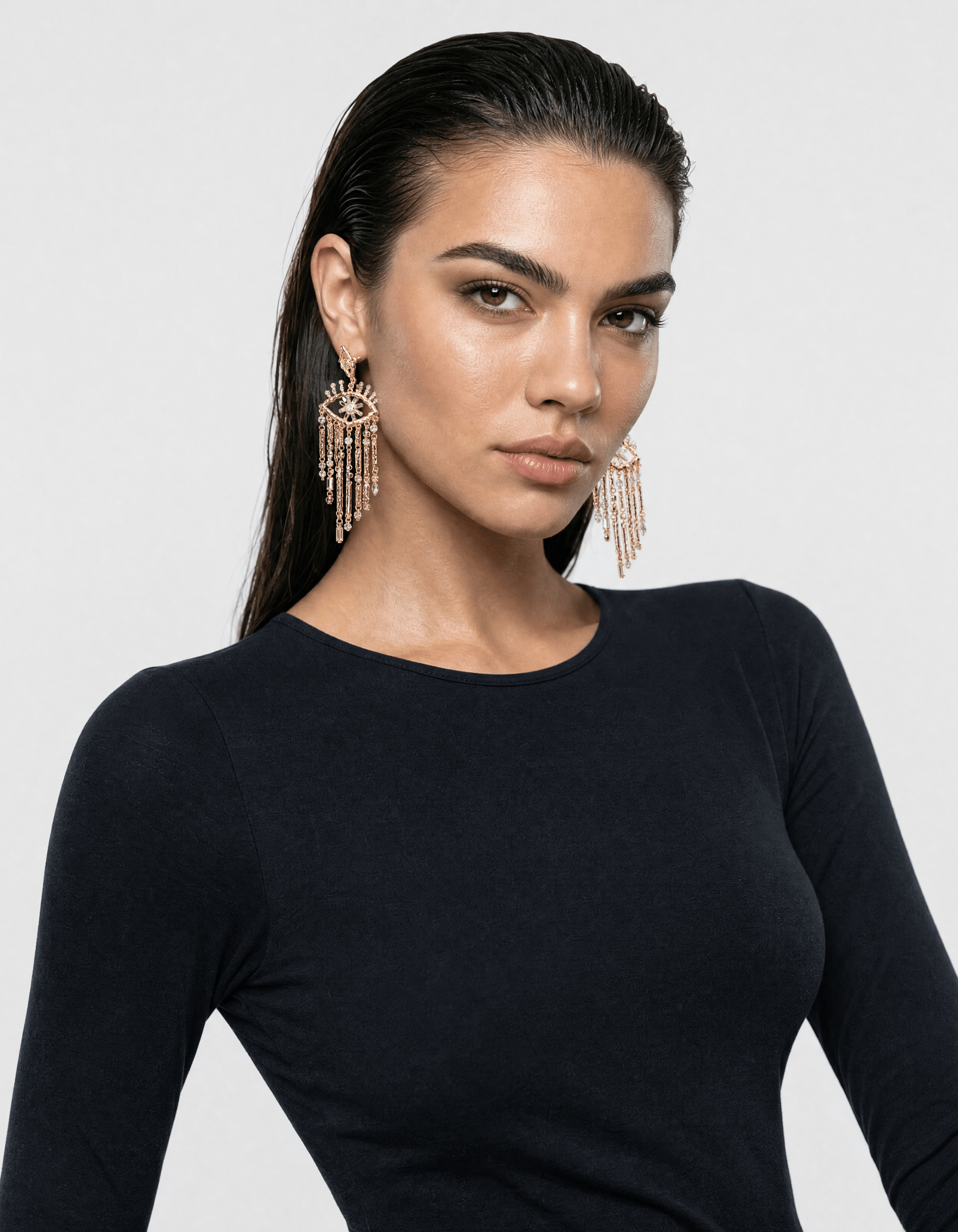 Weiche Longsleeve Top Schwarz SHOEBY WOMEN