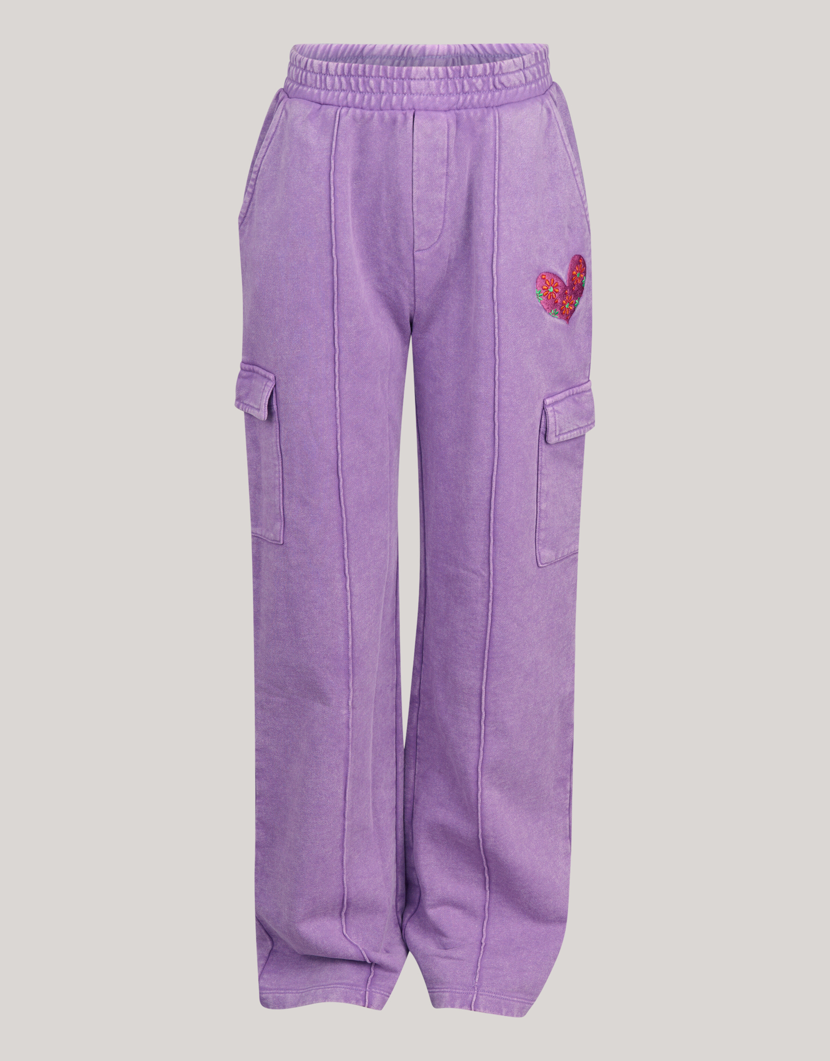 Cargohose mit weitem Bein Lila SHOEBY GIRLS