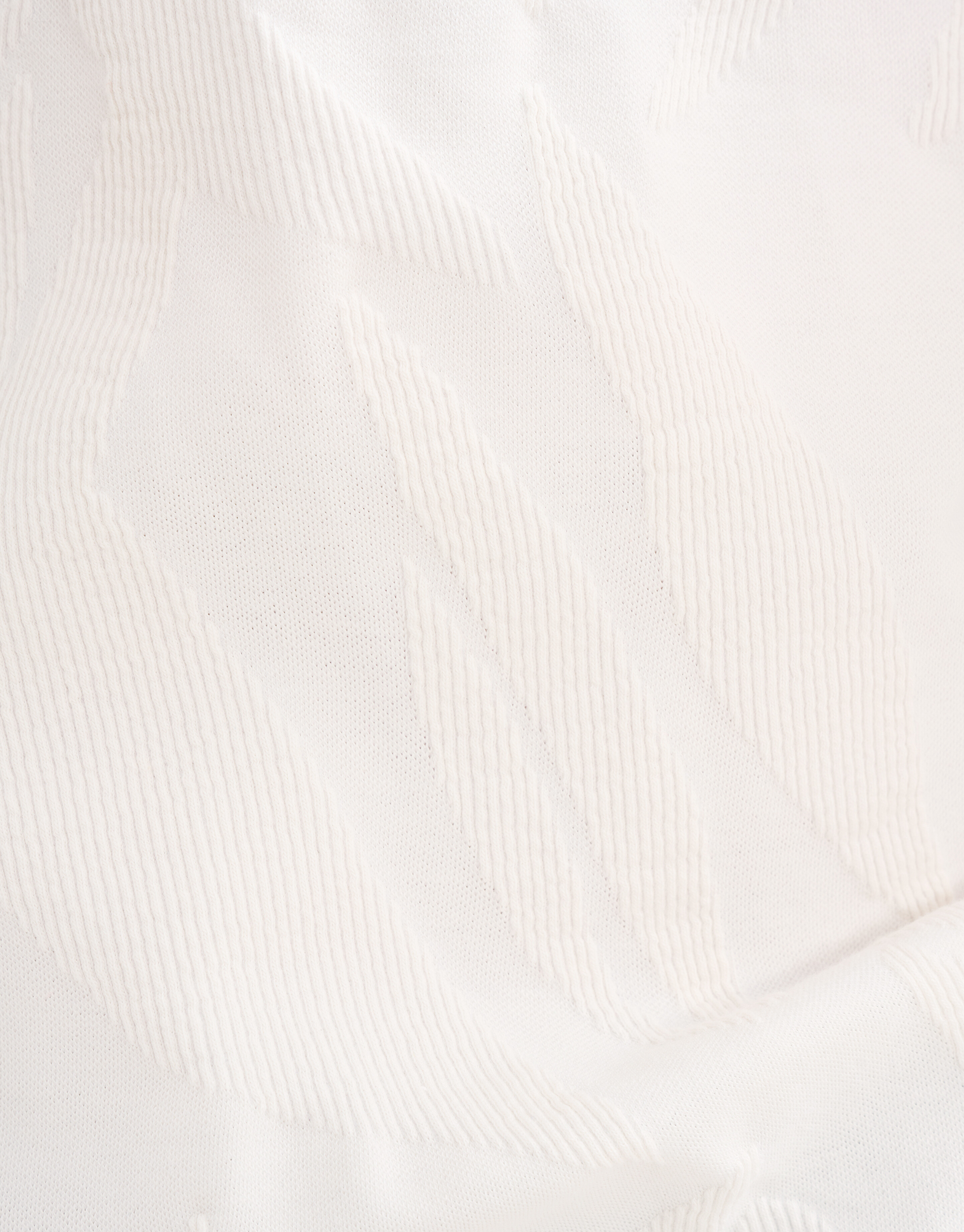 Structuur T-shirt Gebroken Wit SHOEBY MEN