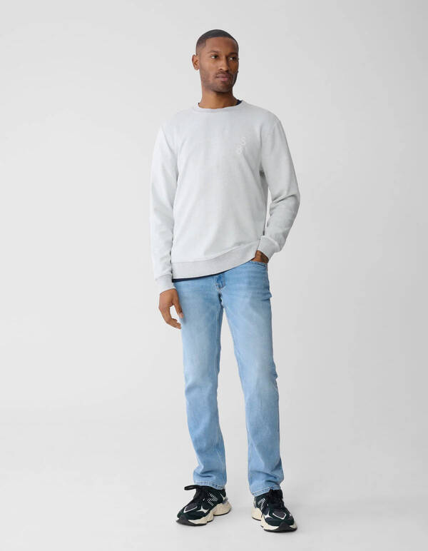 Straight Fit Jeans Hellblau L34 SHOEBY MEN