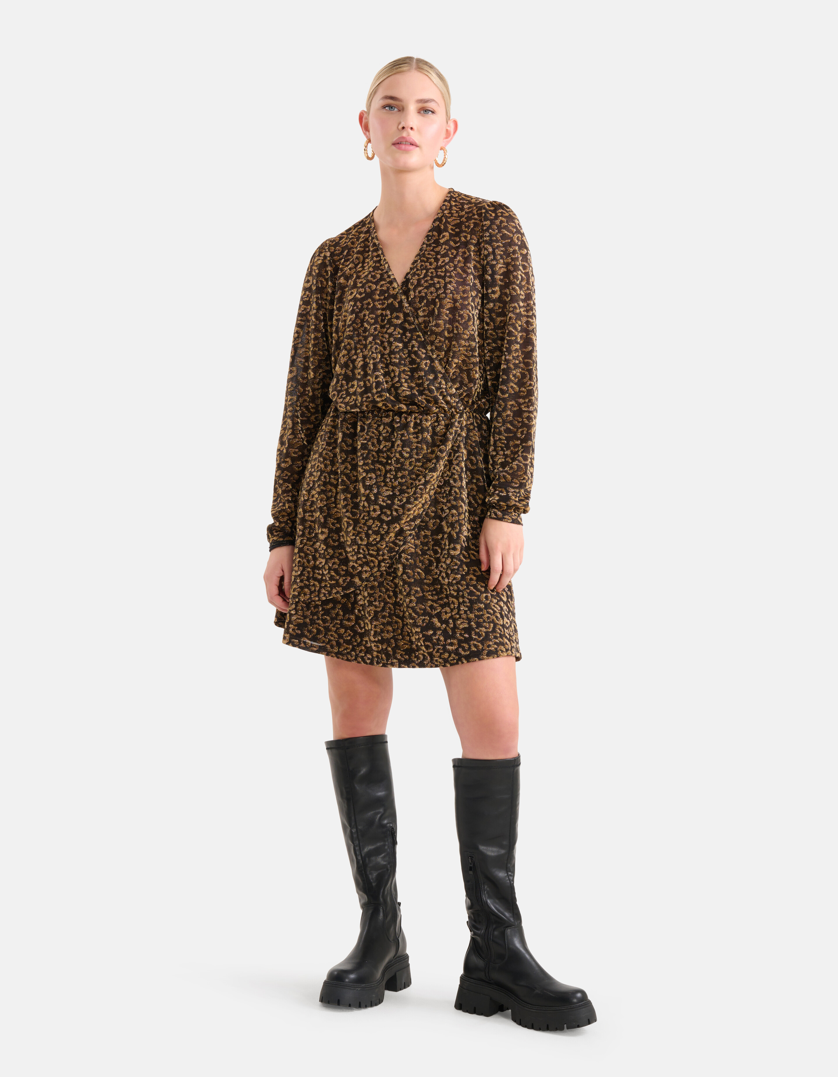 Lurexkleid Gold SHOEBY WOMEN