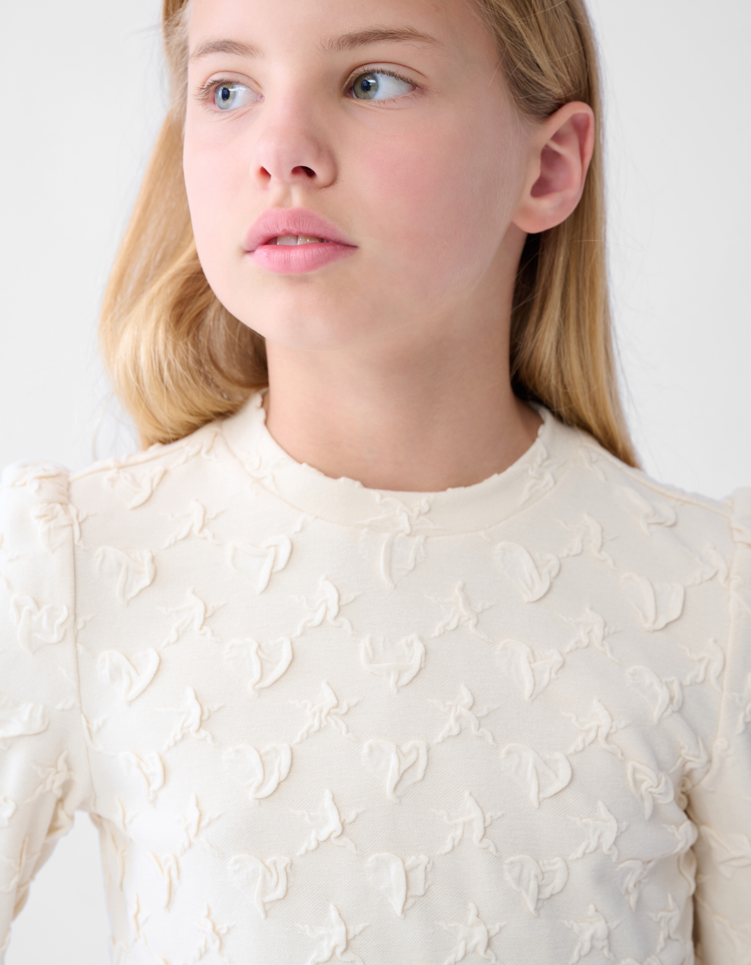 Strukturiertes Oberteil Off White SHOEBY GIRLS