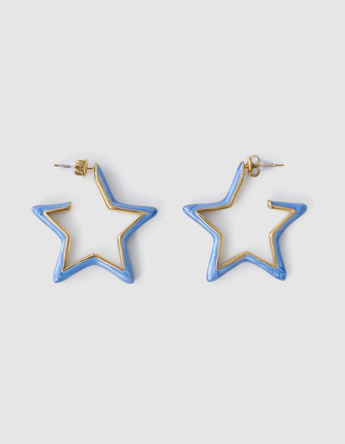 Stern-Ohrringe Blau SHOEBY ACCESSOIRES