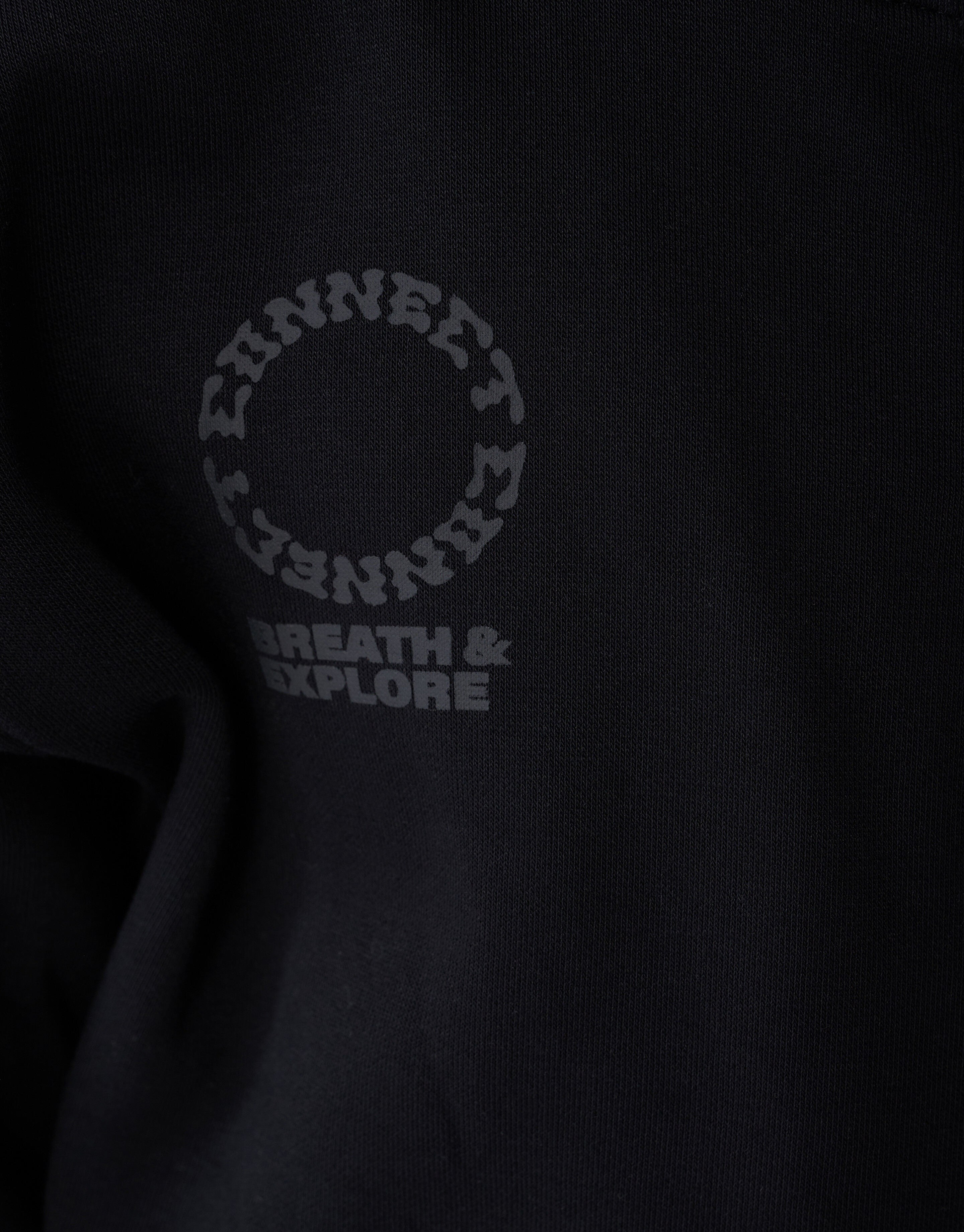 Schwarzer Pullover mit halbem Rei&szlig;verschluss SHOEBY BOYS