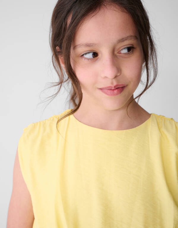 Sch&uuml;rzenoberteil Hellgelb SHOEBY GIRLS
