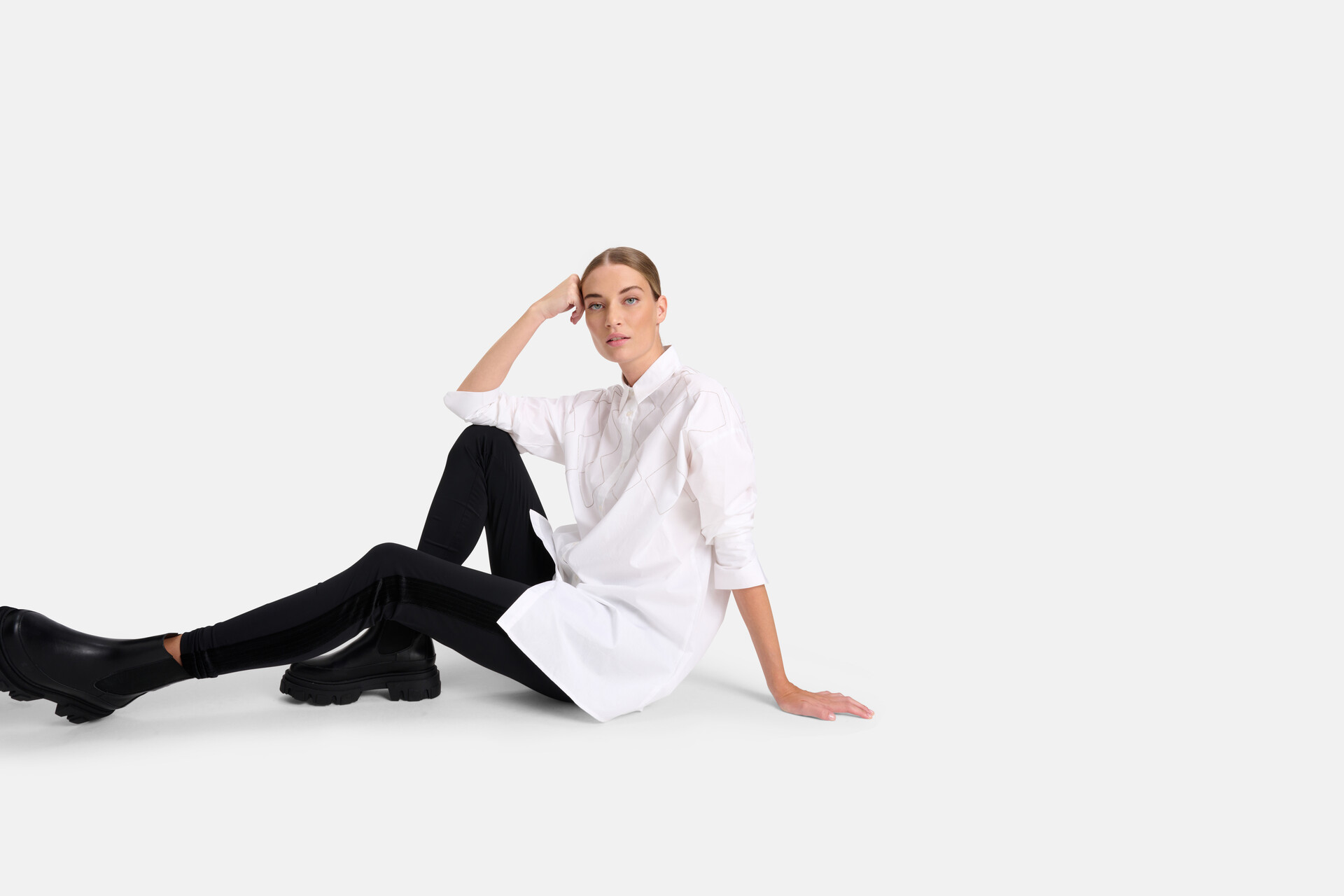 Samt-Leggings Schwarz By Mieke SHOEBY WOMEN