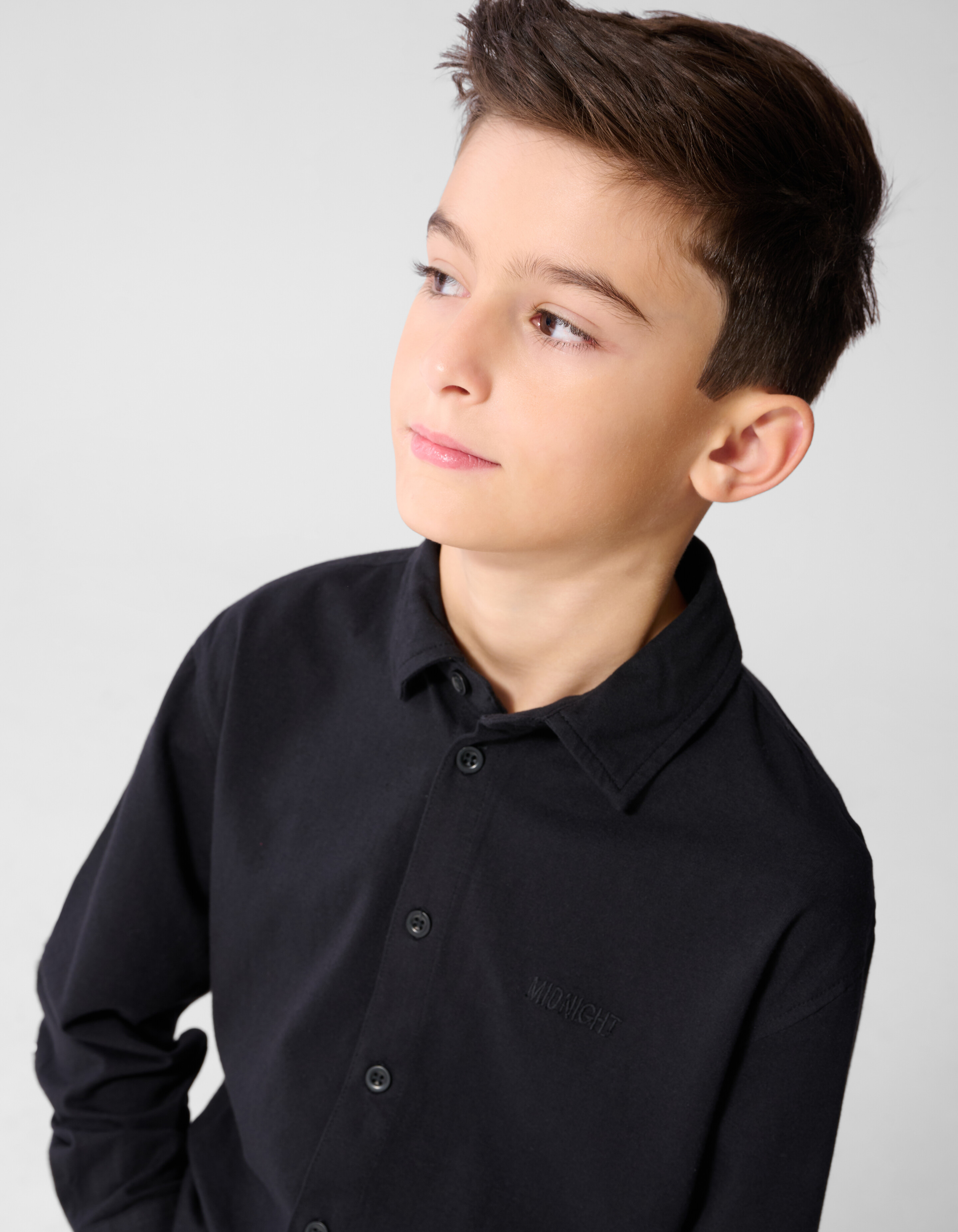 Jersey Hemd Schwarz SHOEBY BOYS