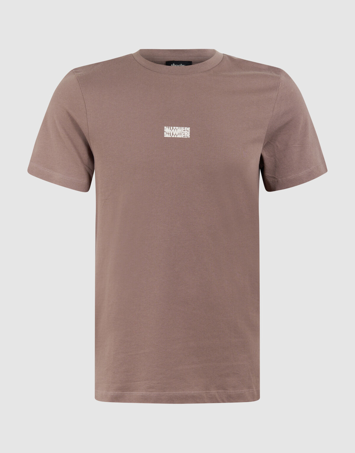 Anywhere Artwork T-shirt Hellbraun SHOEBY MEN