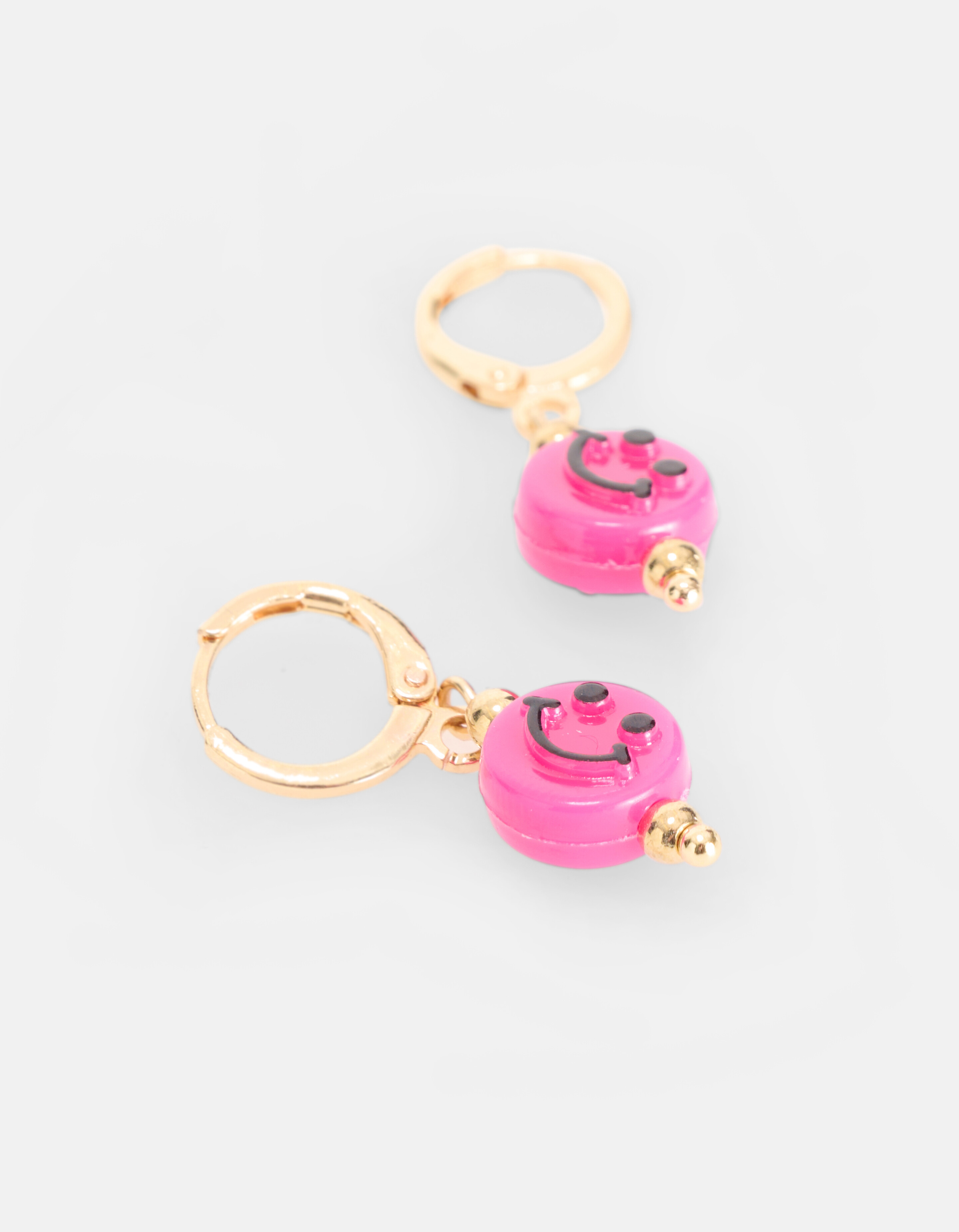 Ohrringe mit Smiley Rosa SHOEBY ACCESSOIRES
