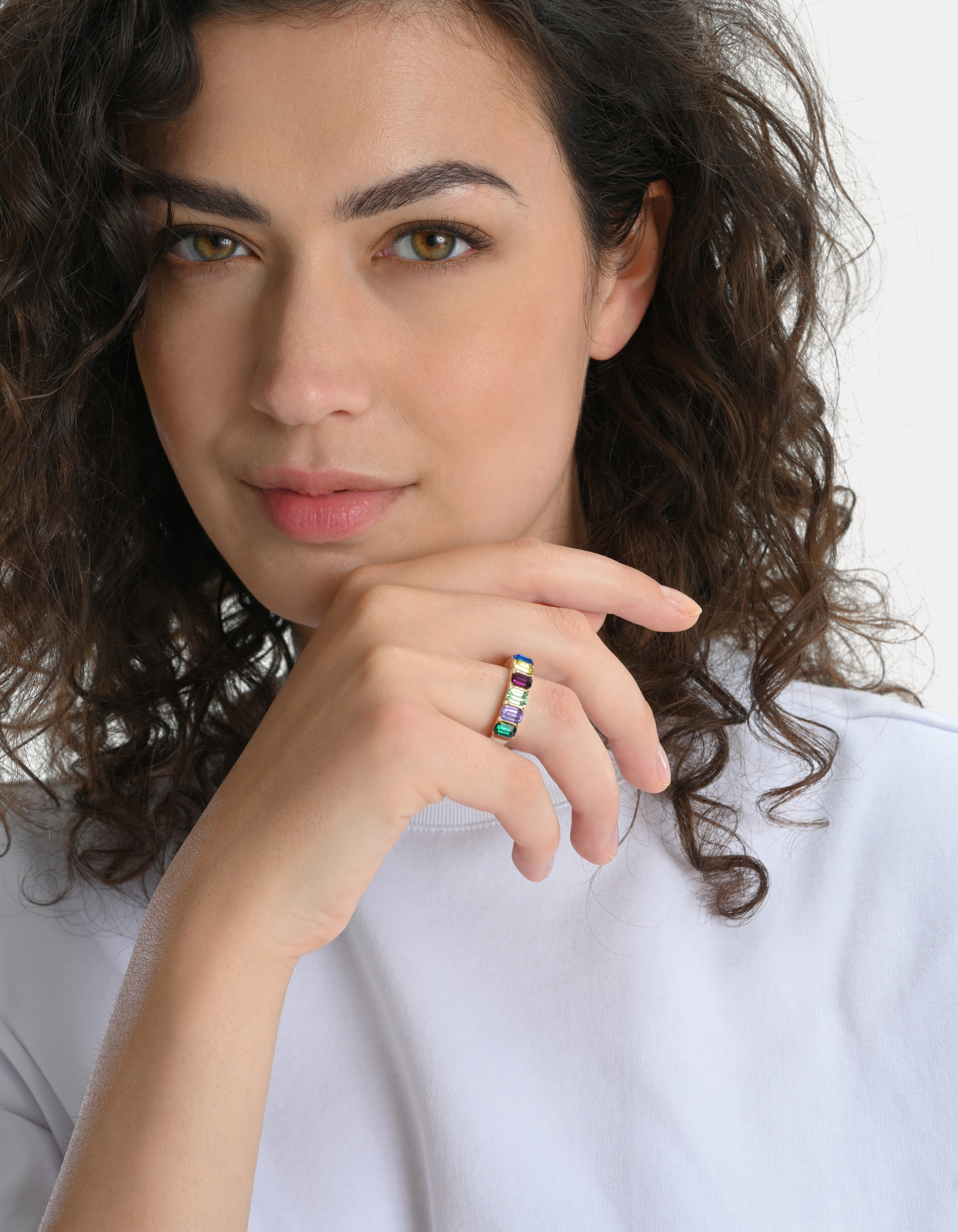 Farbiger Ring SHOEBY ACCESSOIRES