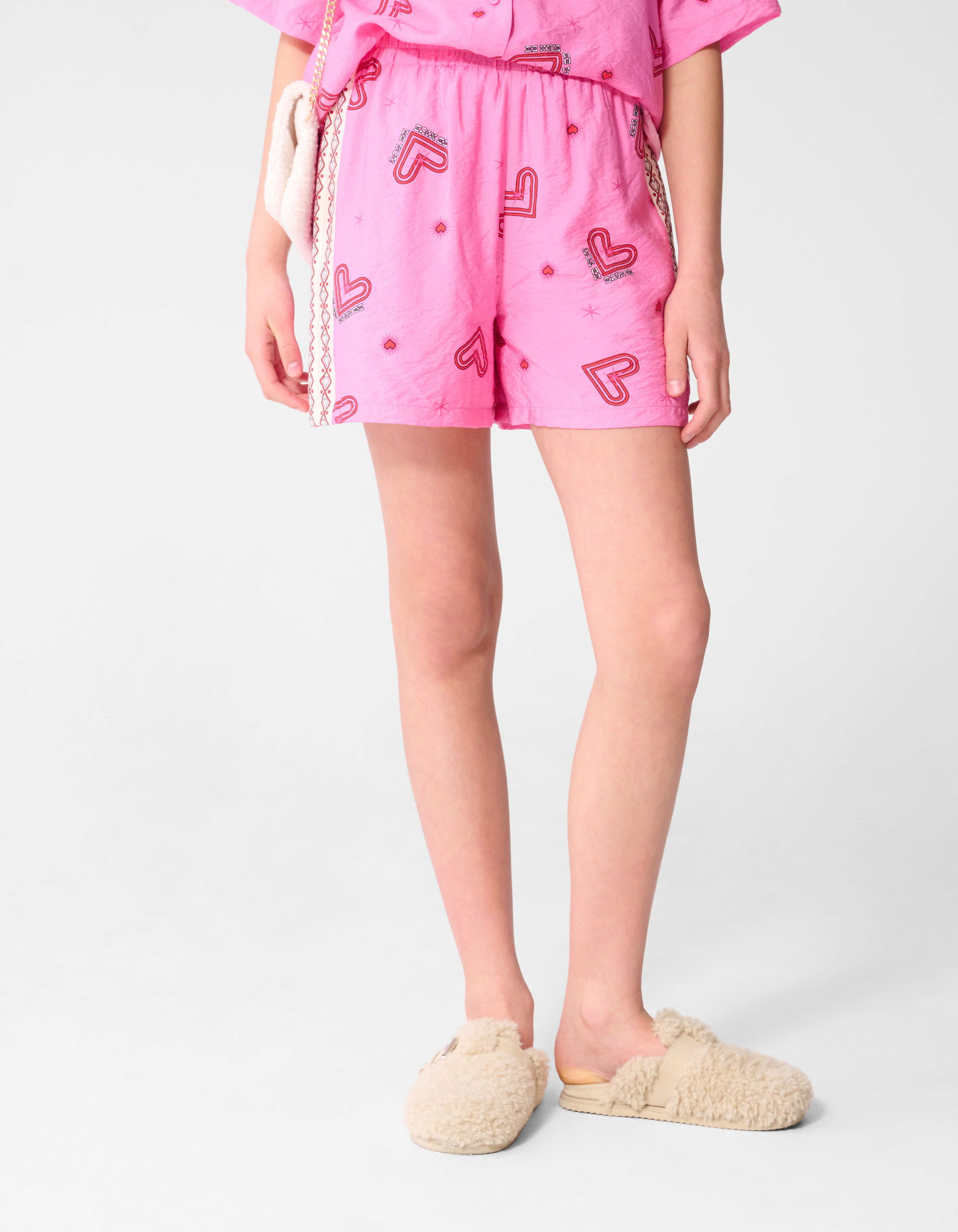 Herz Struktur Kurz Rosa SHOEBY GIRLS