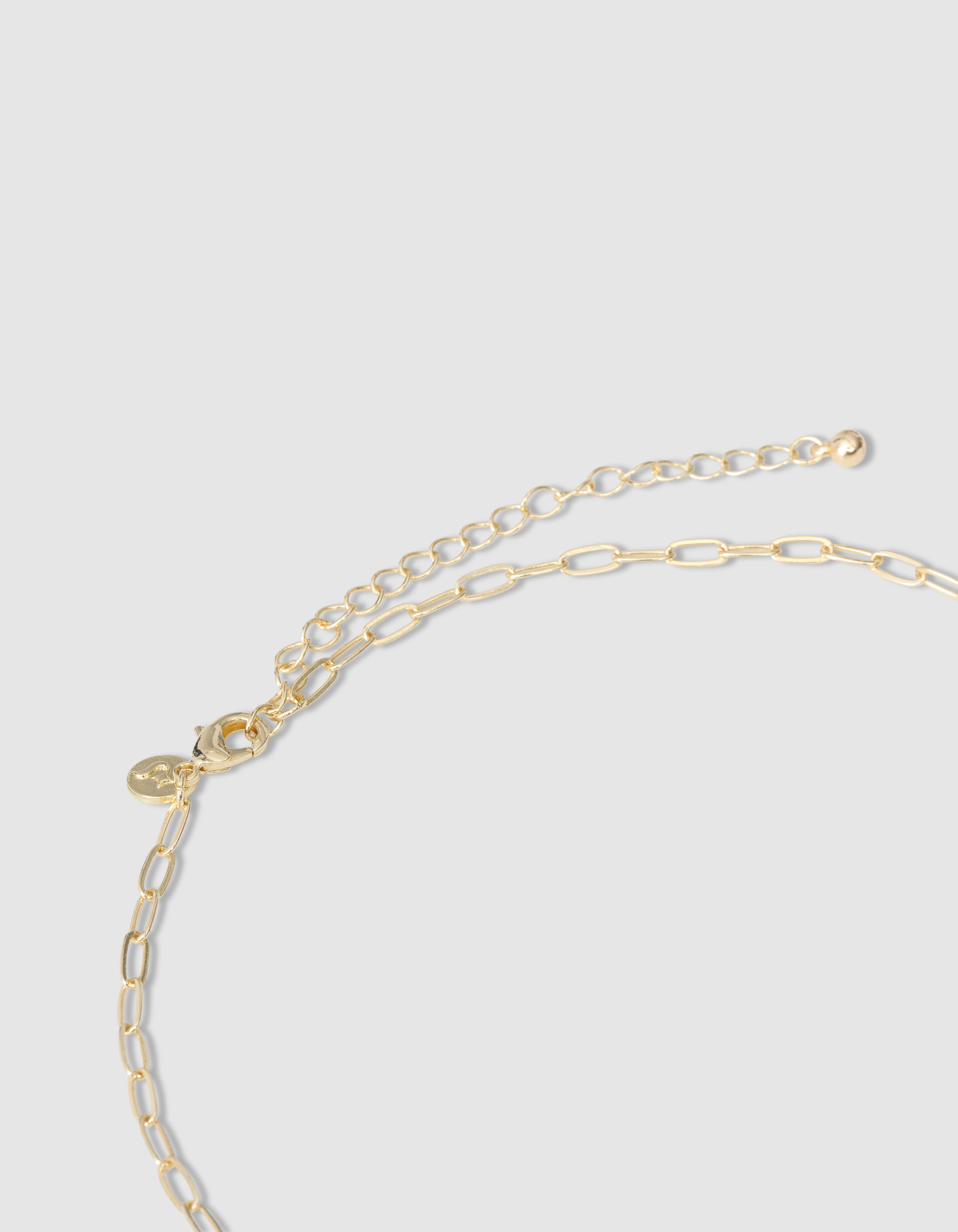 Muschel Charme Halskette Gold SHOEBY ACCESSOIRES