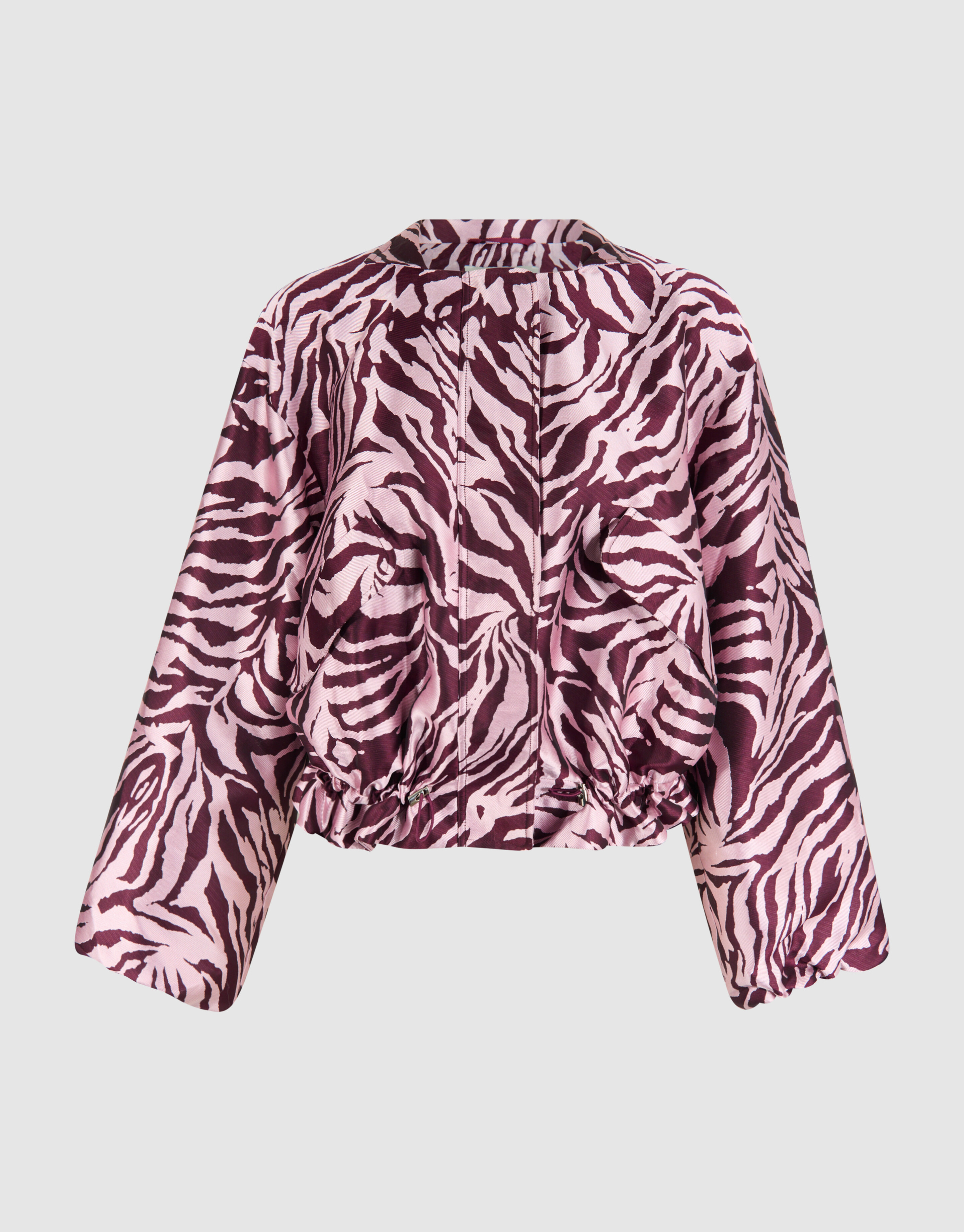 Bedruckter Bomber Dunkelrot SHOEBY WOMEN