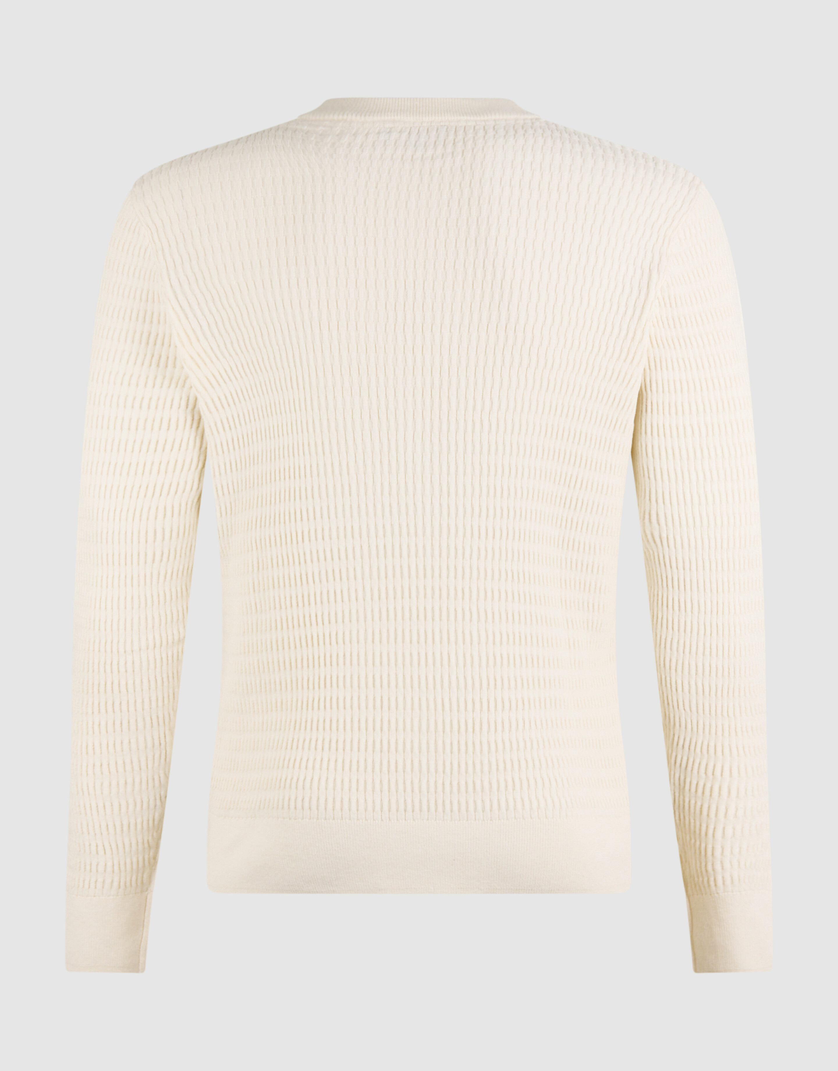 Strukturpullover gebrochenes Weiß SHOEBY MEN