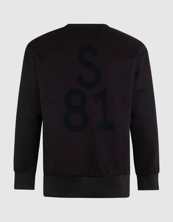 Stricklogo-Pullover Dunkelbraun SHOEBY MEN