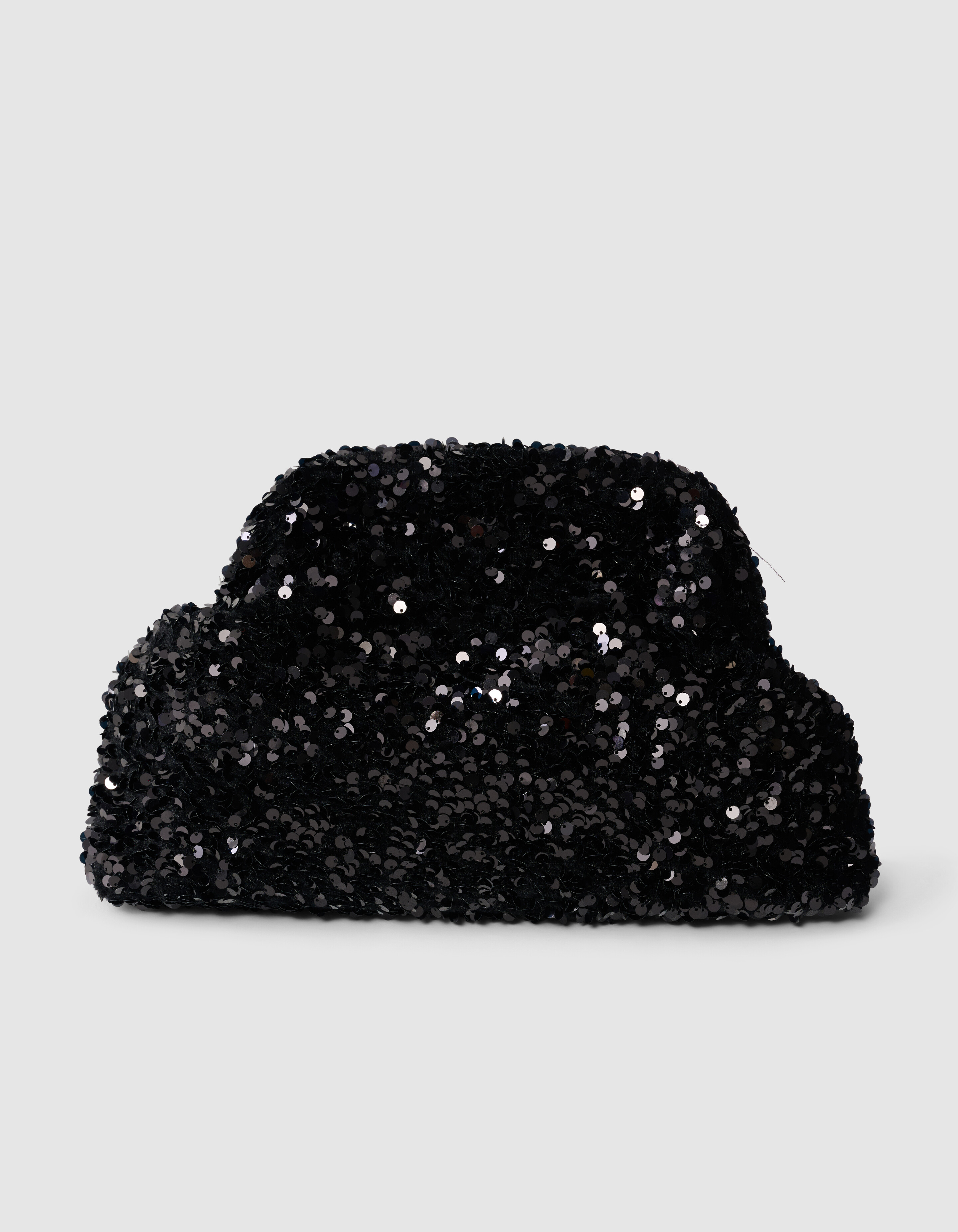 Sequin Clutch Schwarz SHOEBY ACCESSOIRES
