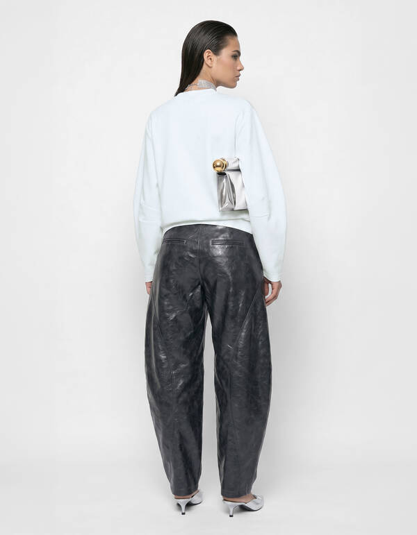 Egg Shape Longsleeve T-shirt Wit SHOEBY WOMEN