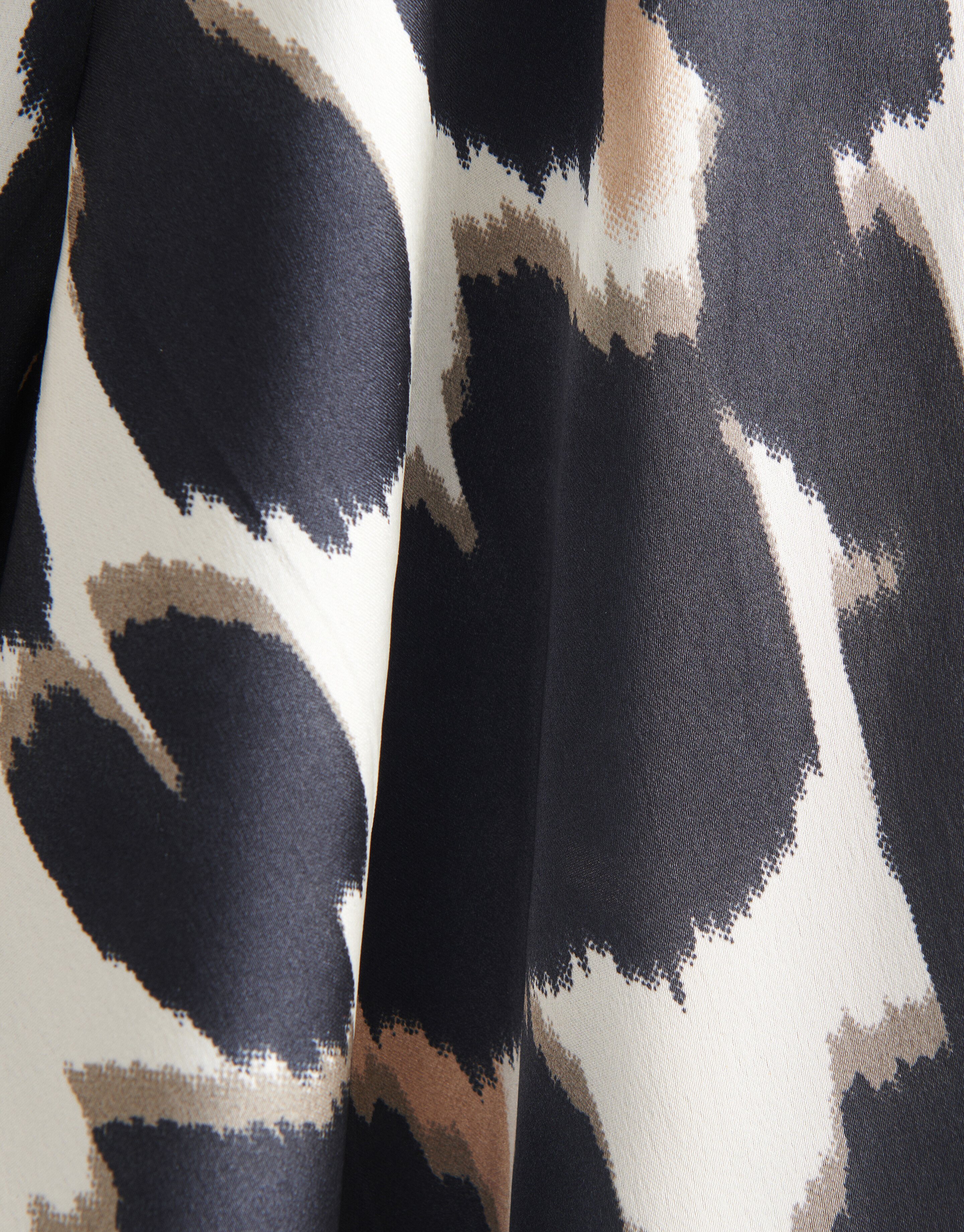 Midikleid mit Leopardenmuster Offwhite SHOEBY WOMEN
