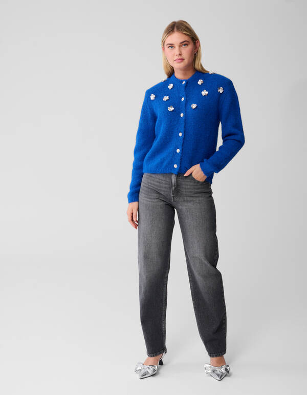 Blumenweste Blau SHOEBY WOMEN