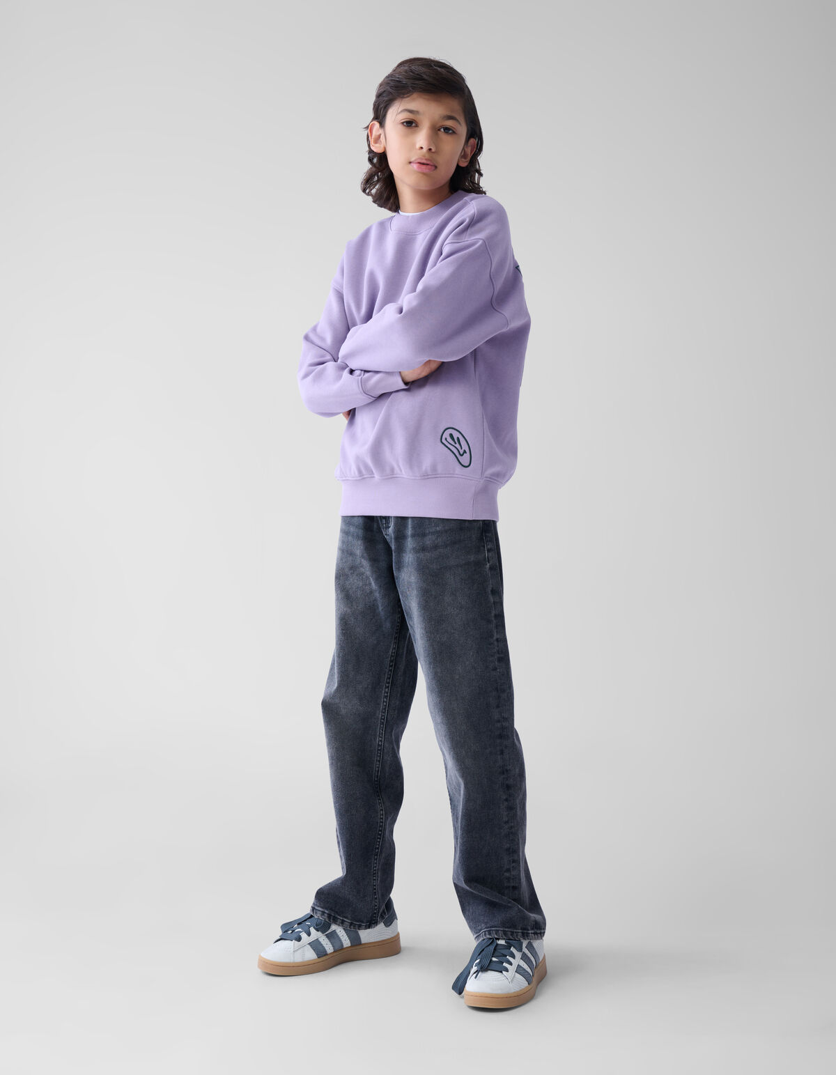 Artwork Pullover Hellviolett SHOEBY BOYS