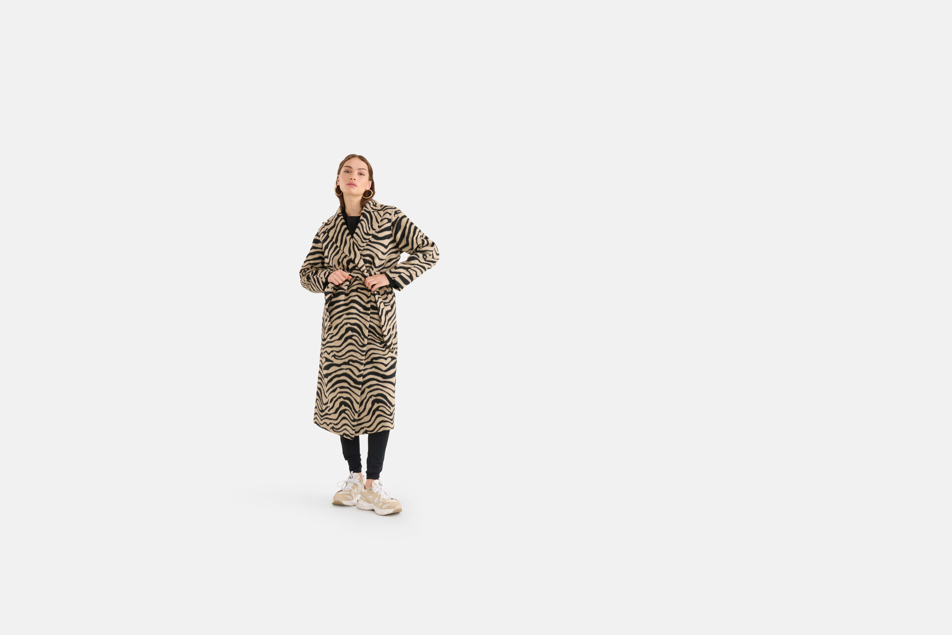 Zebra Jacke Schwarz/Beige SHOEBY WOMEN