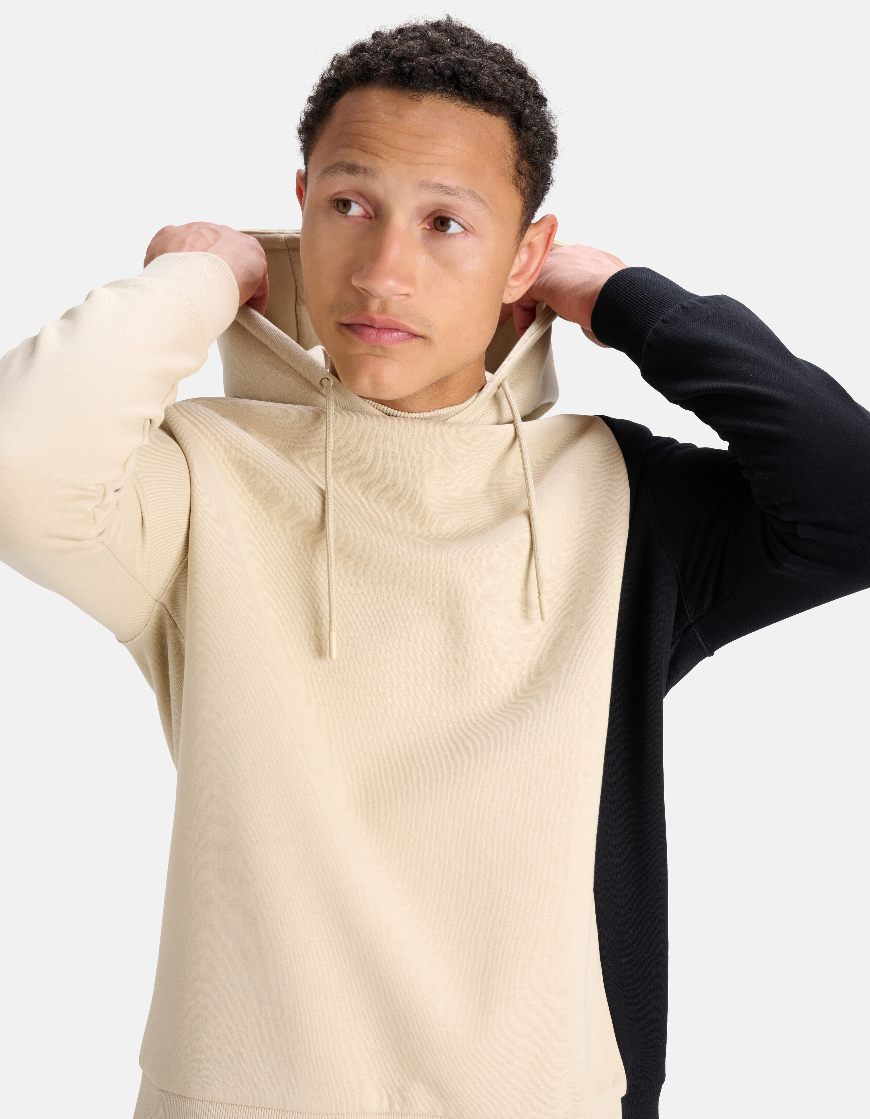 Hoodie Beige SHOEBY MEN