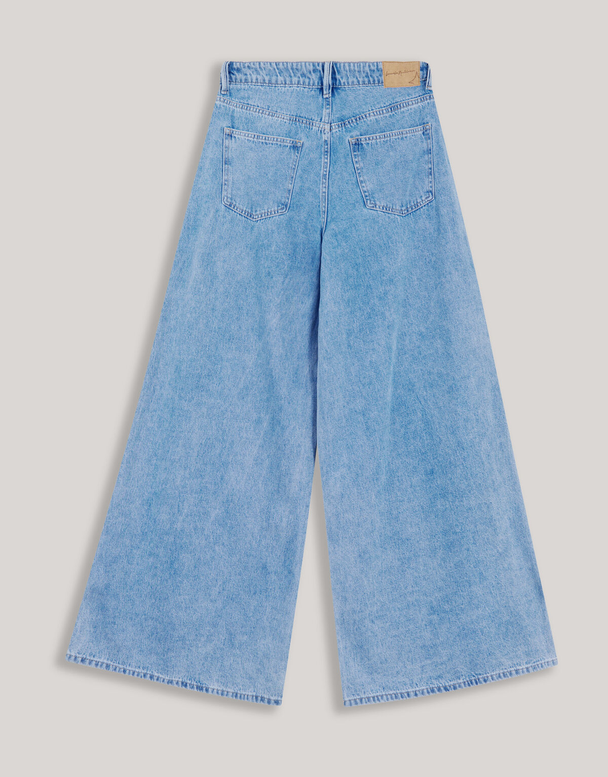 Ultra Wide Leg Fit Jeans Blau von Lonneke SHOEBY WOMEN