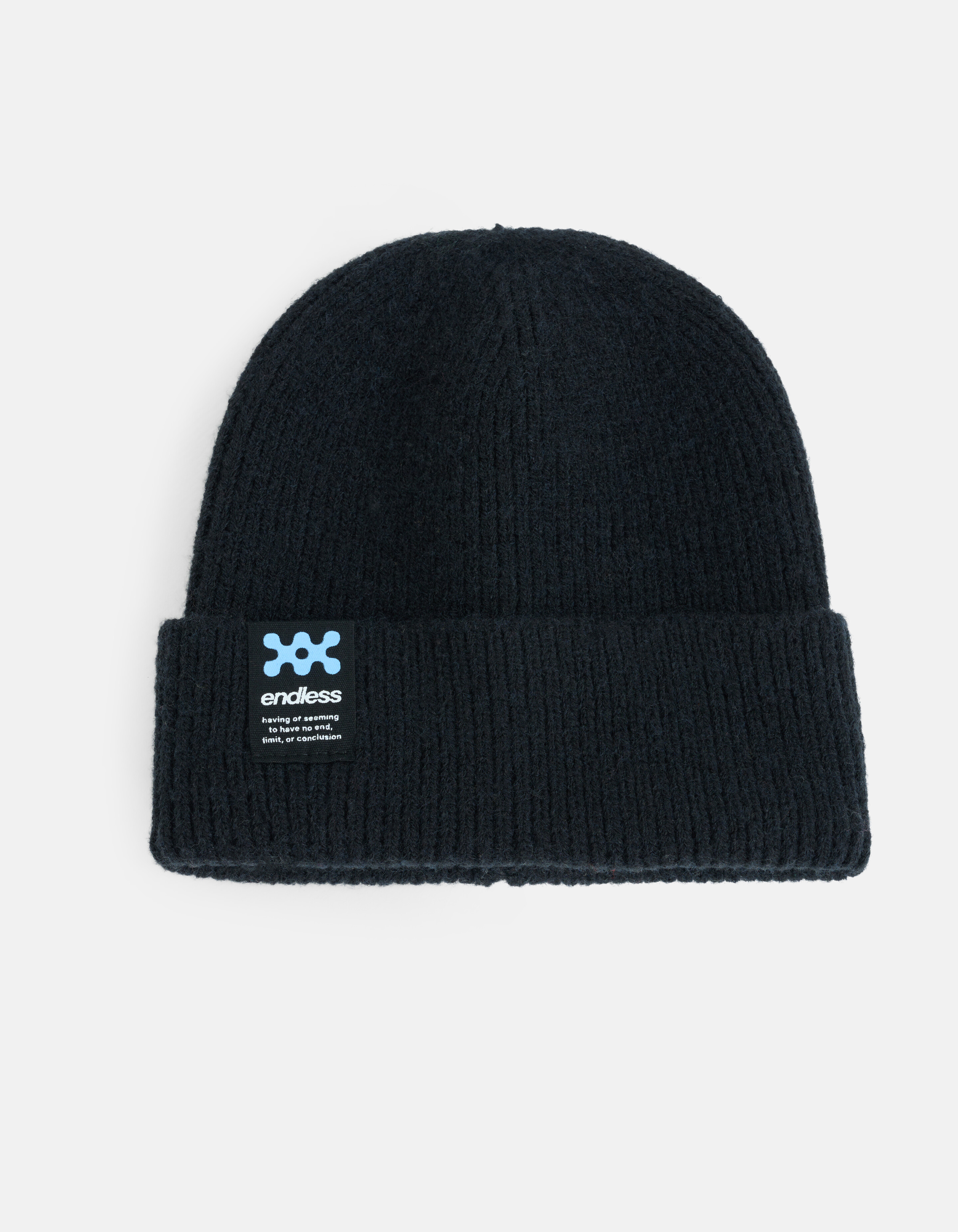 Label Beanie Schwarz SHOEBY ACCESSOIRES