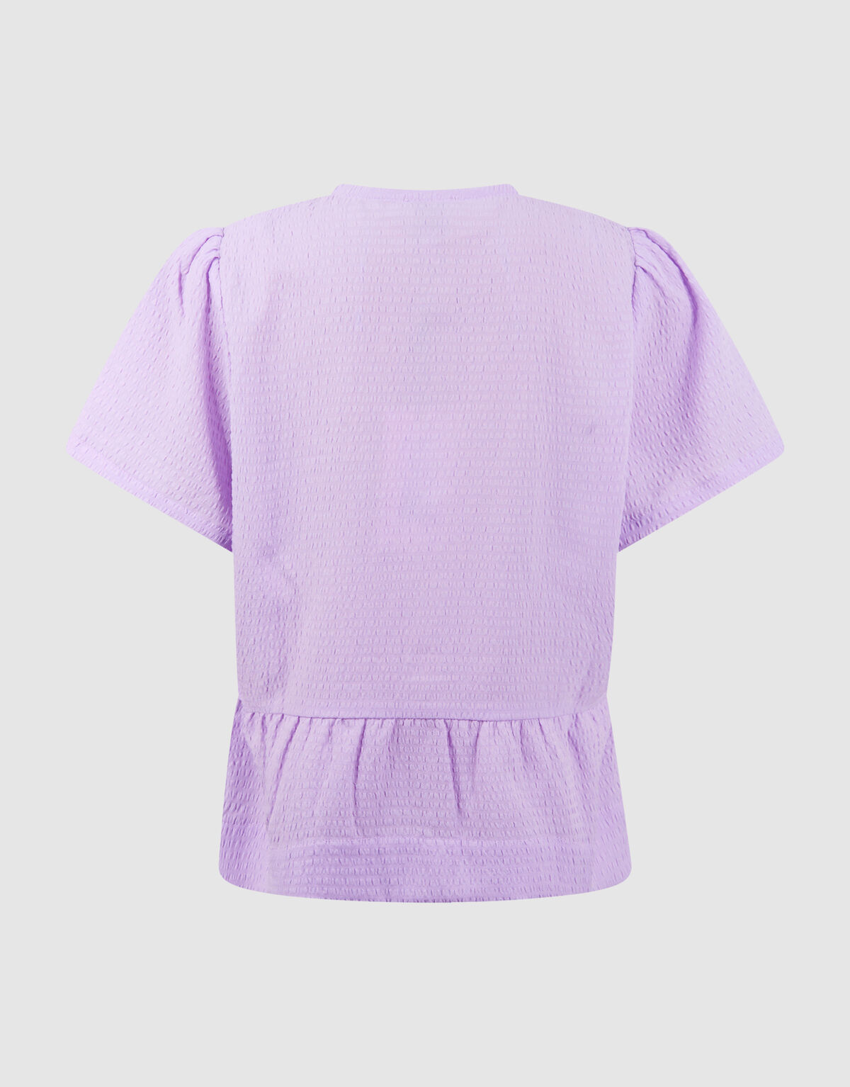 Schleifenstreifen-Bluse Helllila SHOEBY GIRLS