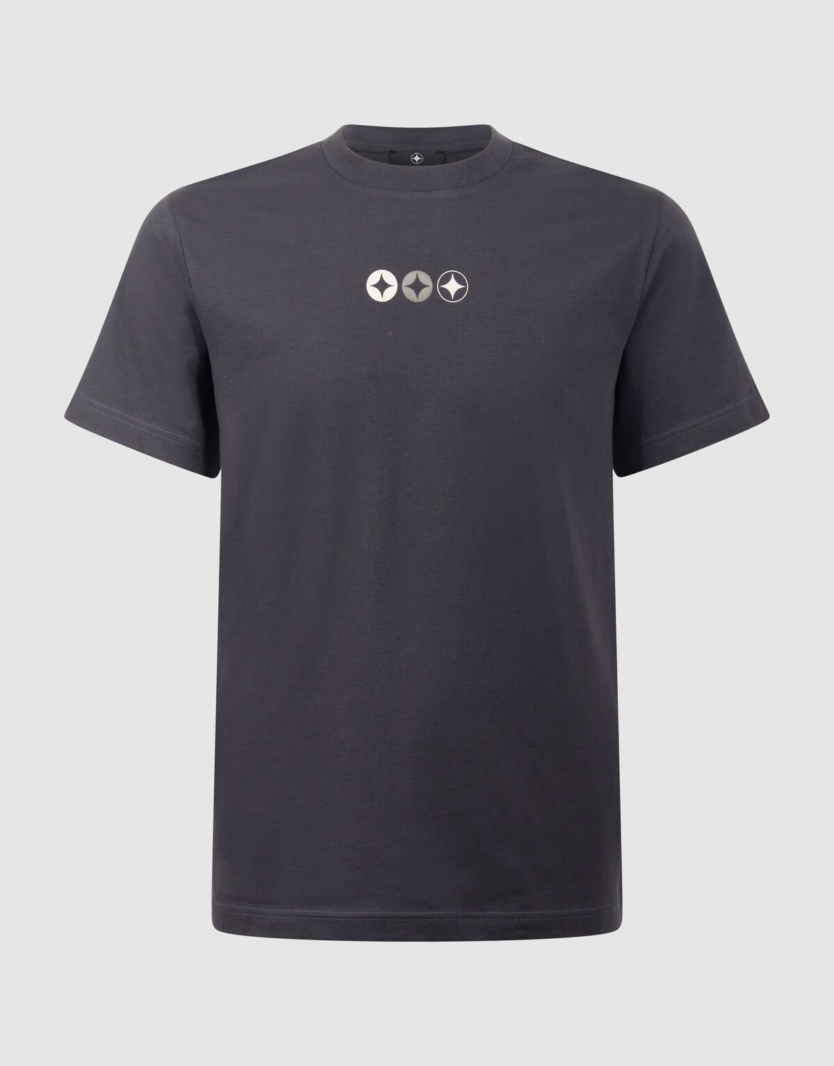 Spark Logo T-Shirt in Dunkelgrau SHOEBY MEN