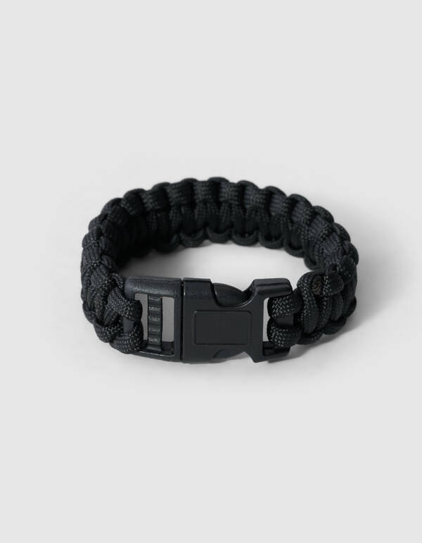 Geknotete Armband Schwarz SHOEBY ACCESSOIRES