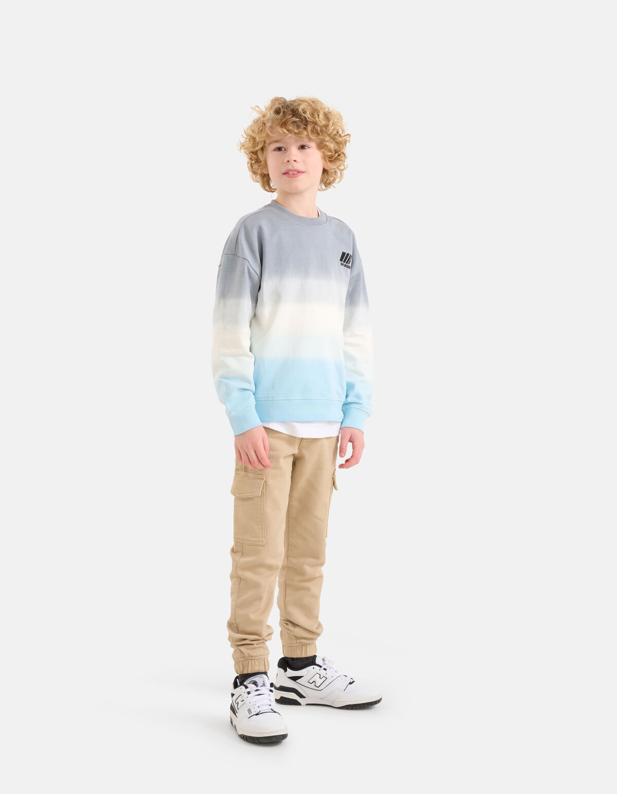 Tie Dye Pullover Grau SHOEBY BOYS