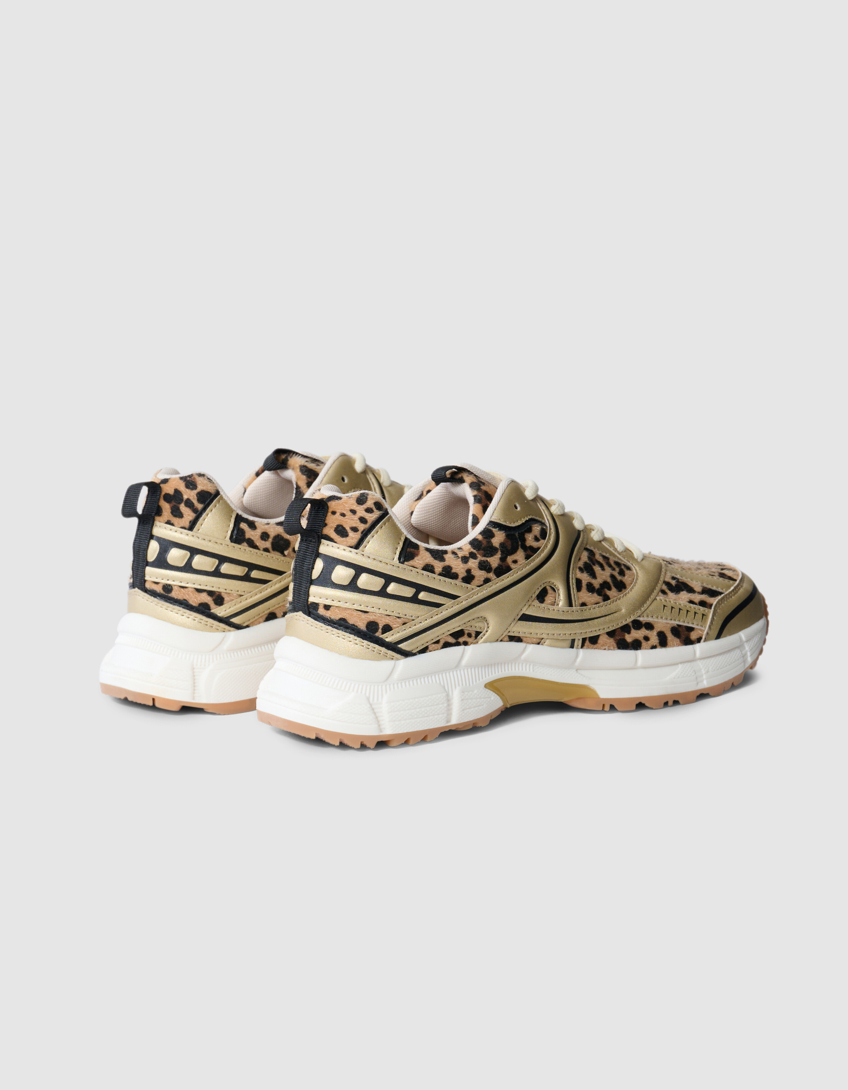 Leopard Sneaker Beige SHOEBY SHOES