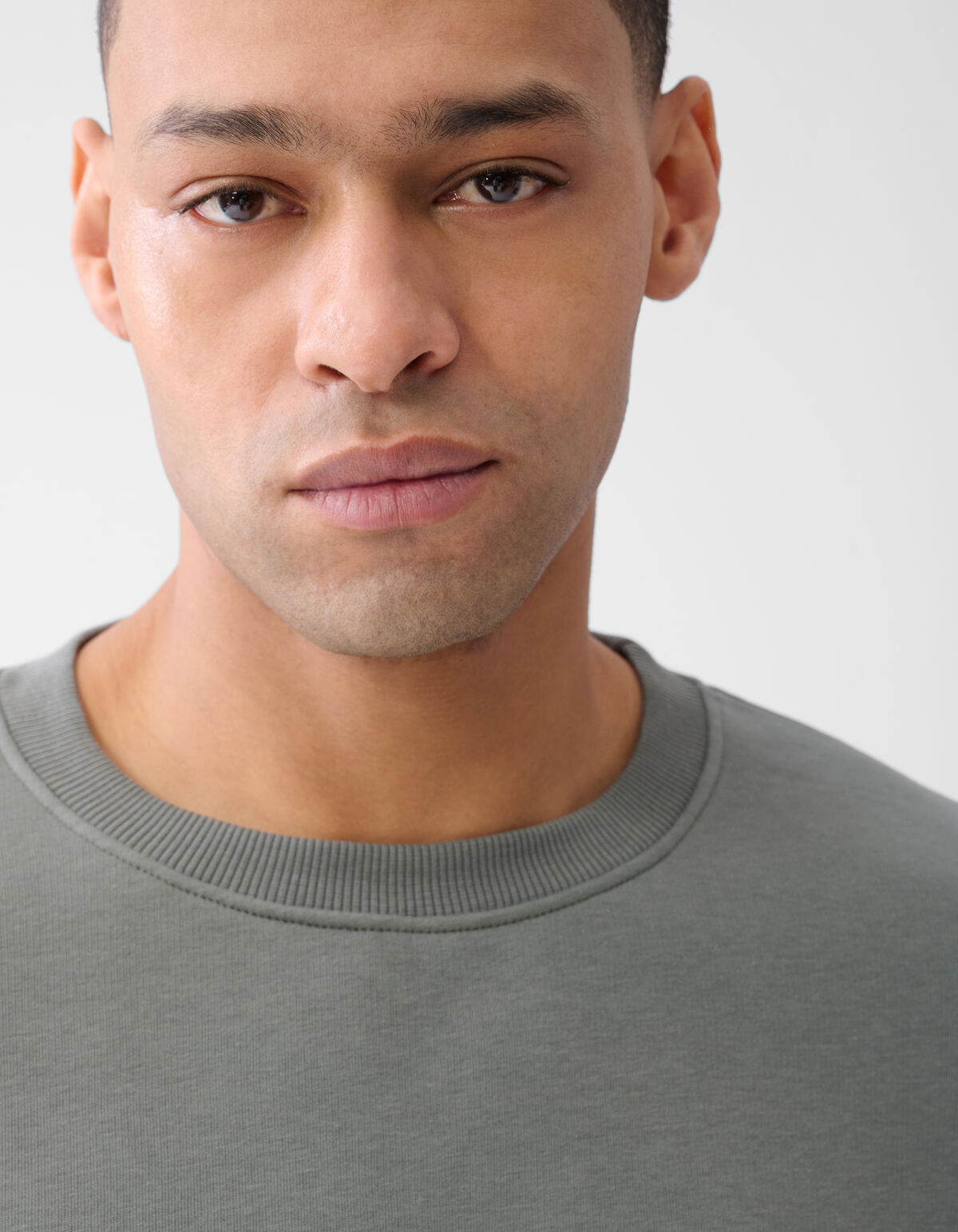 Glitzerpulli Dunkelgrün SHOEBY MEN