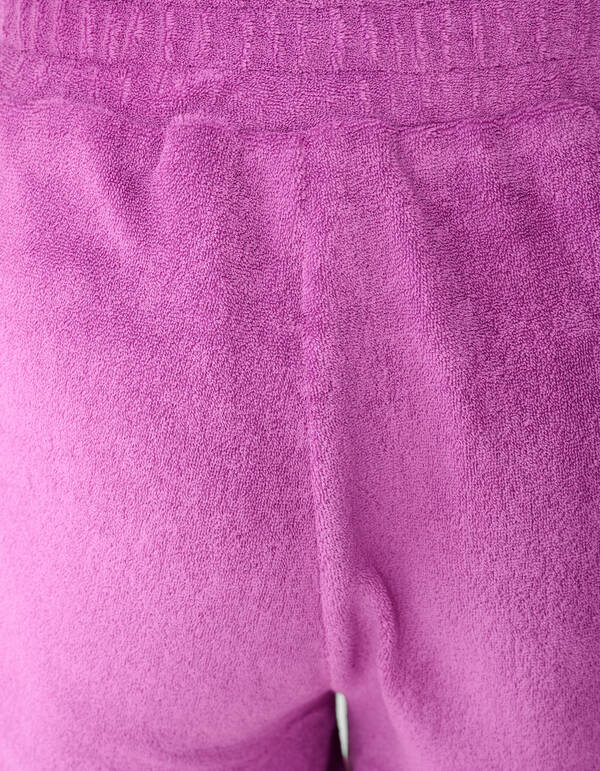 Frottee-Shorts mit Herzmotiv Lila SHOEBY GIRLS