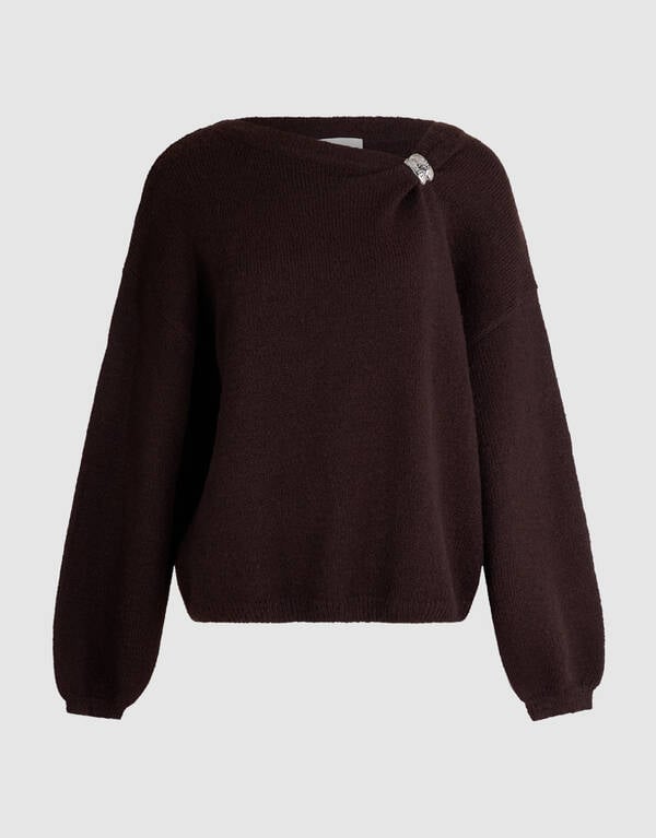 Ornament Pullover Braun SHOEBY WOMEN
