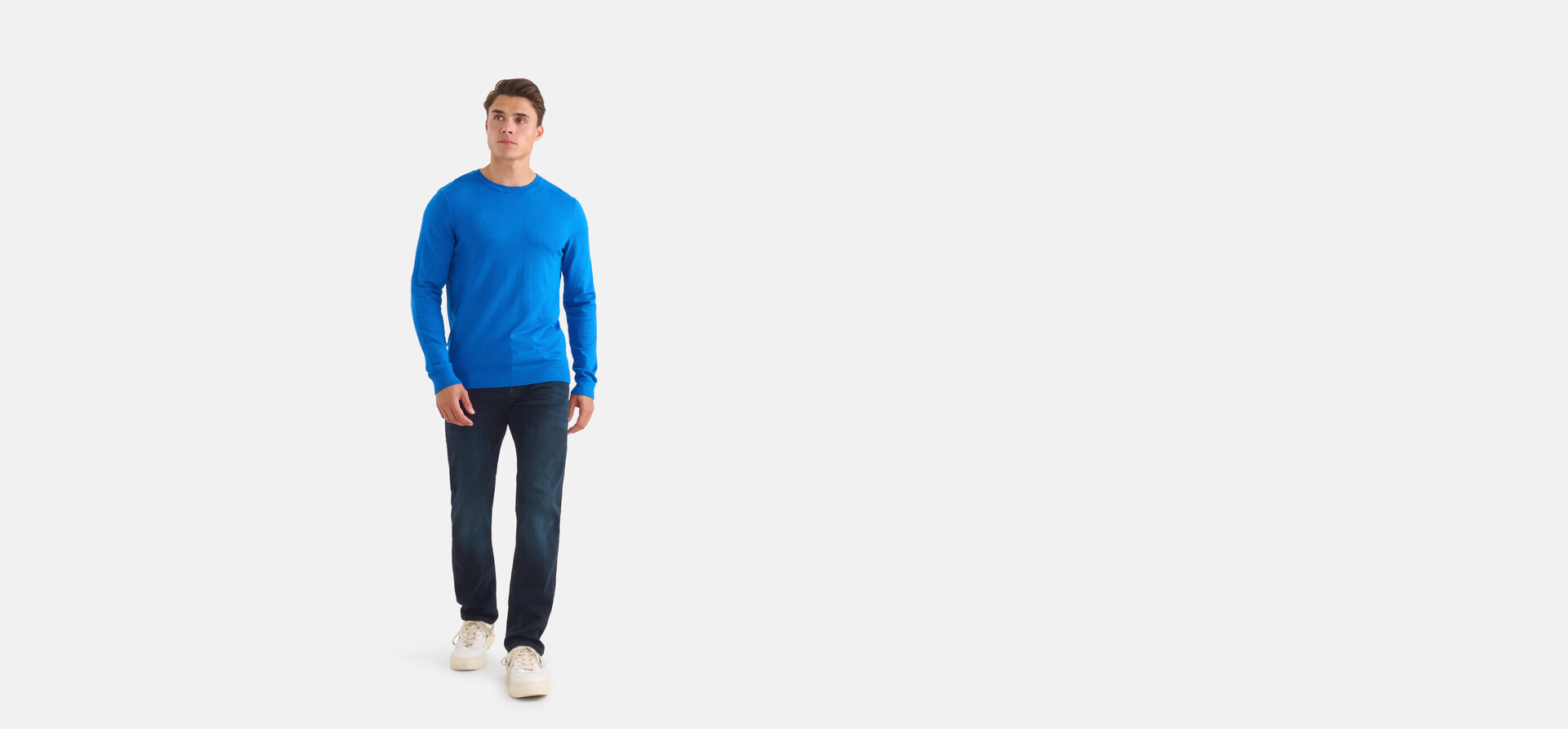Straight Jeans Blau/Schwarz Länge 32 Refill