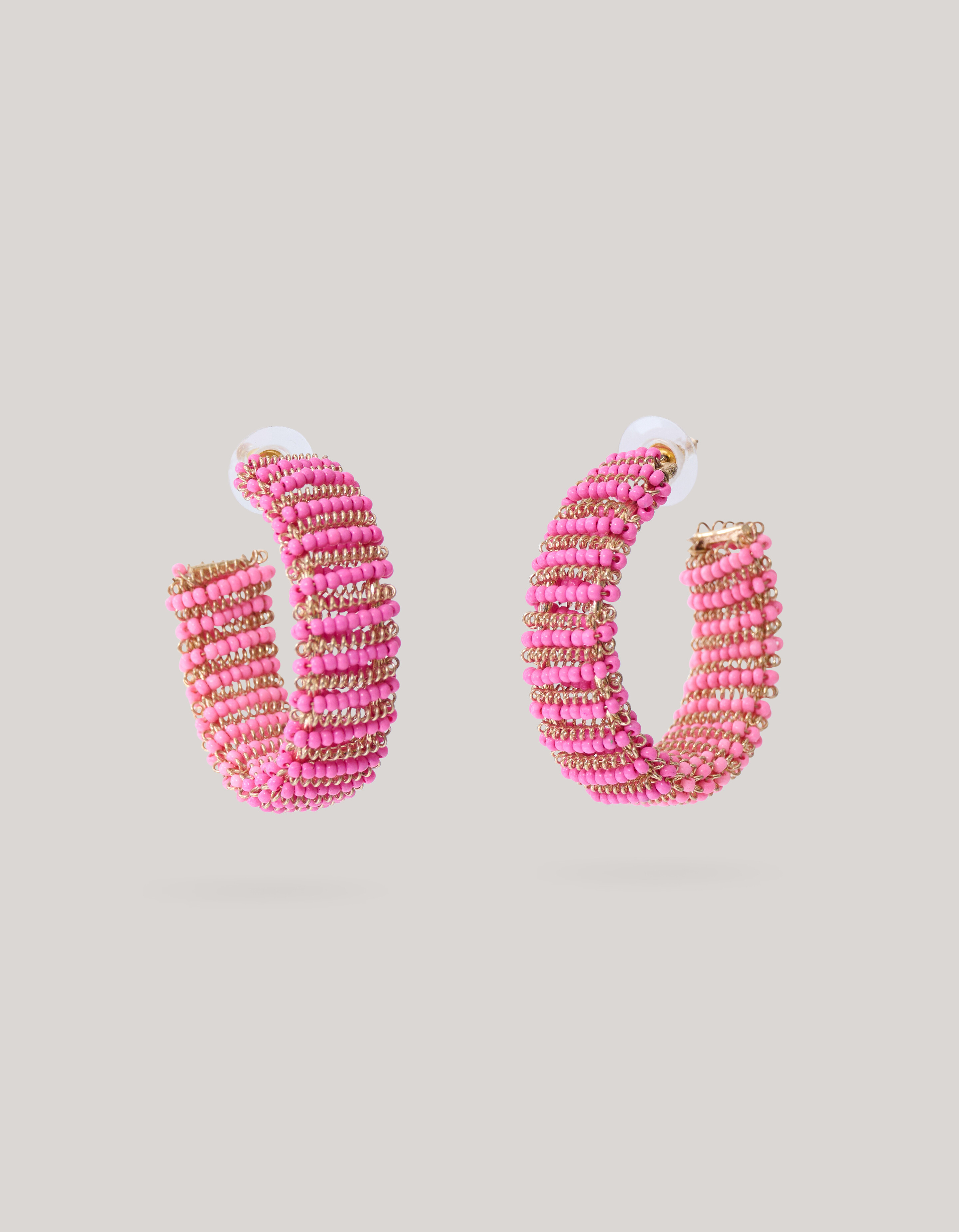 Perlenohrringe Rosa SHOEBY ACCESSOIRES