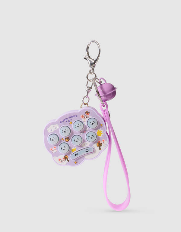 Happy Pop-it Schl&uuml;sselanh&auml;nger Lila SHOEBY ACCESSOIRES