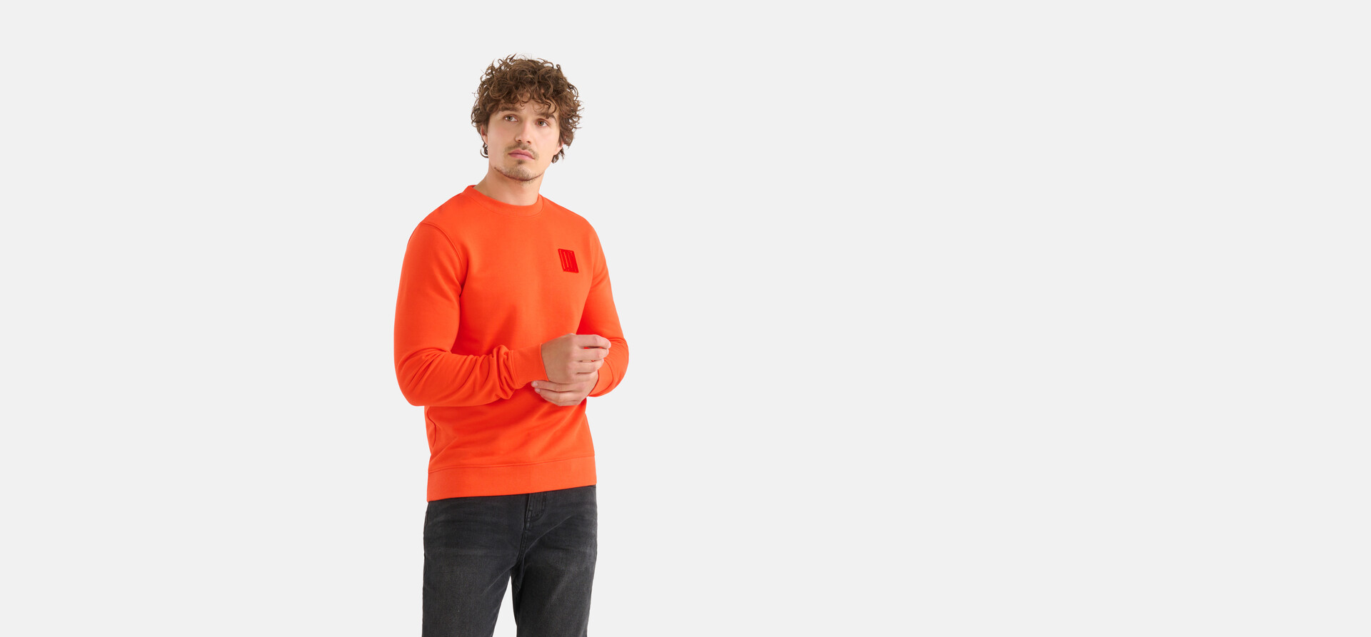 Gestickter Pullover Rot SHOEBY MEN