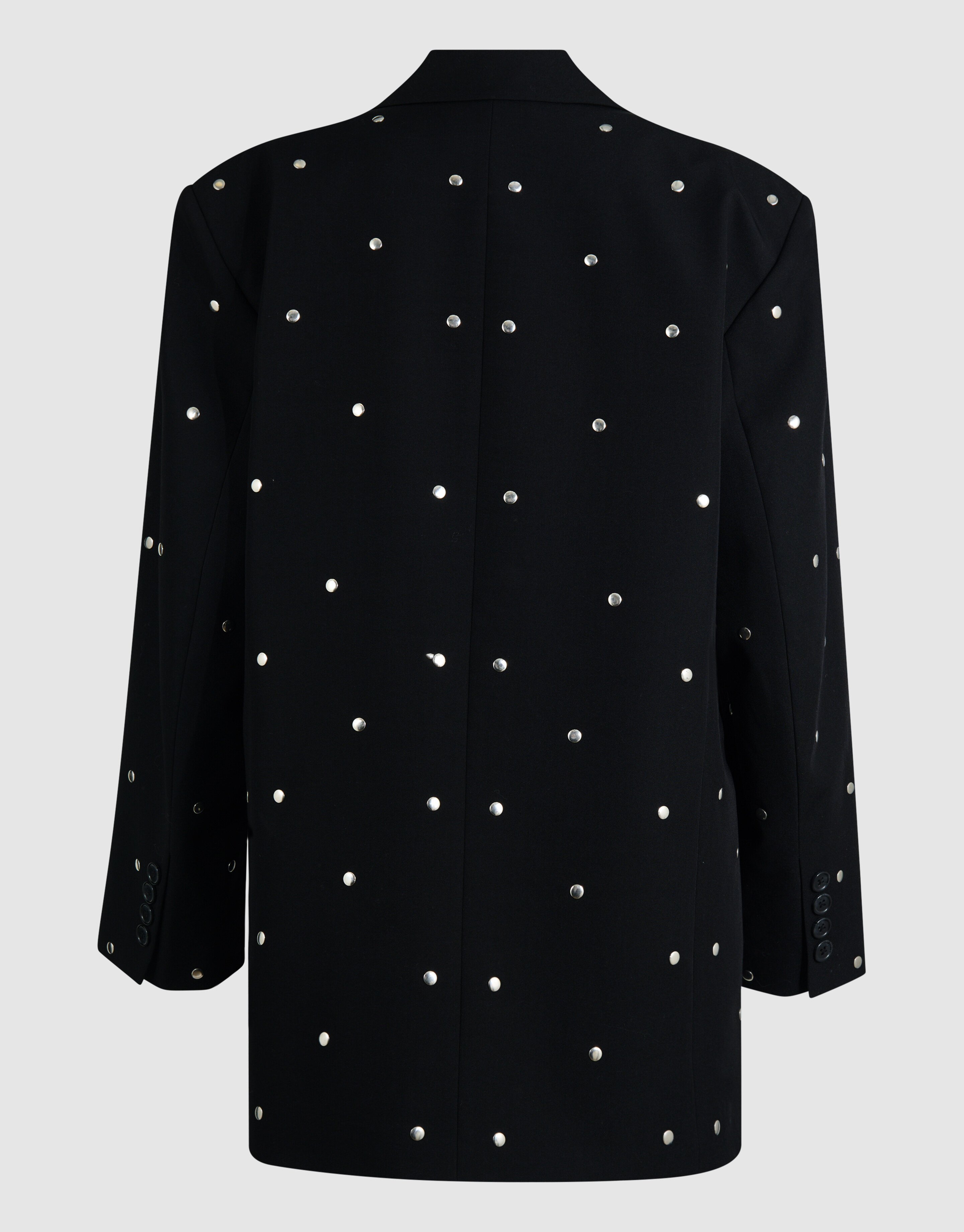 Oversized-Blazer mit Nieten Schwarz SHOEBY WOMEN