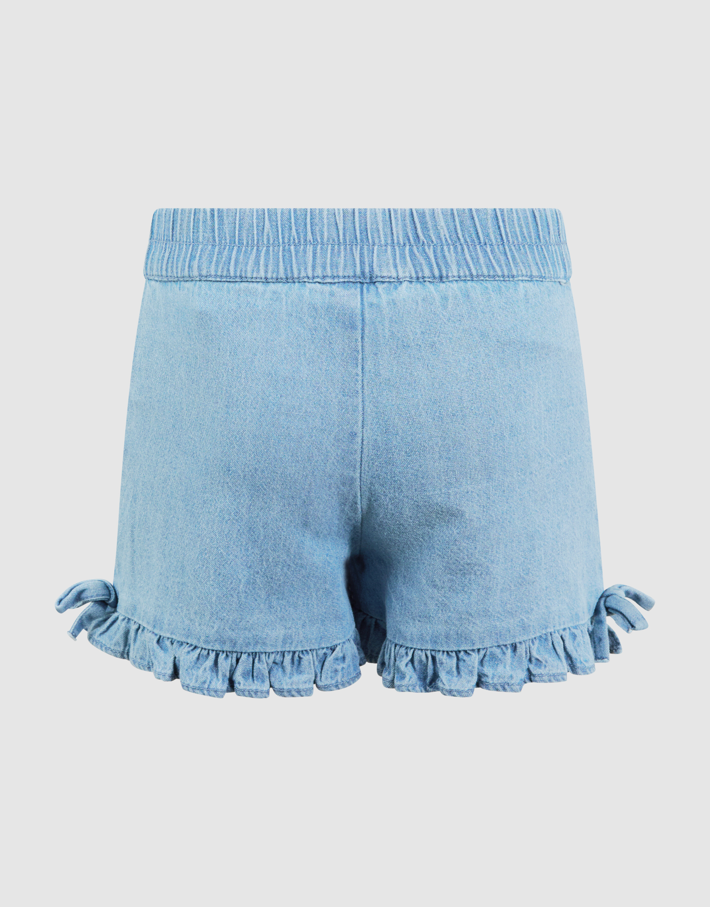 R&uuml;schen-Jeansshorts Blau SHOEBY GIRLS