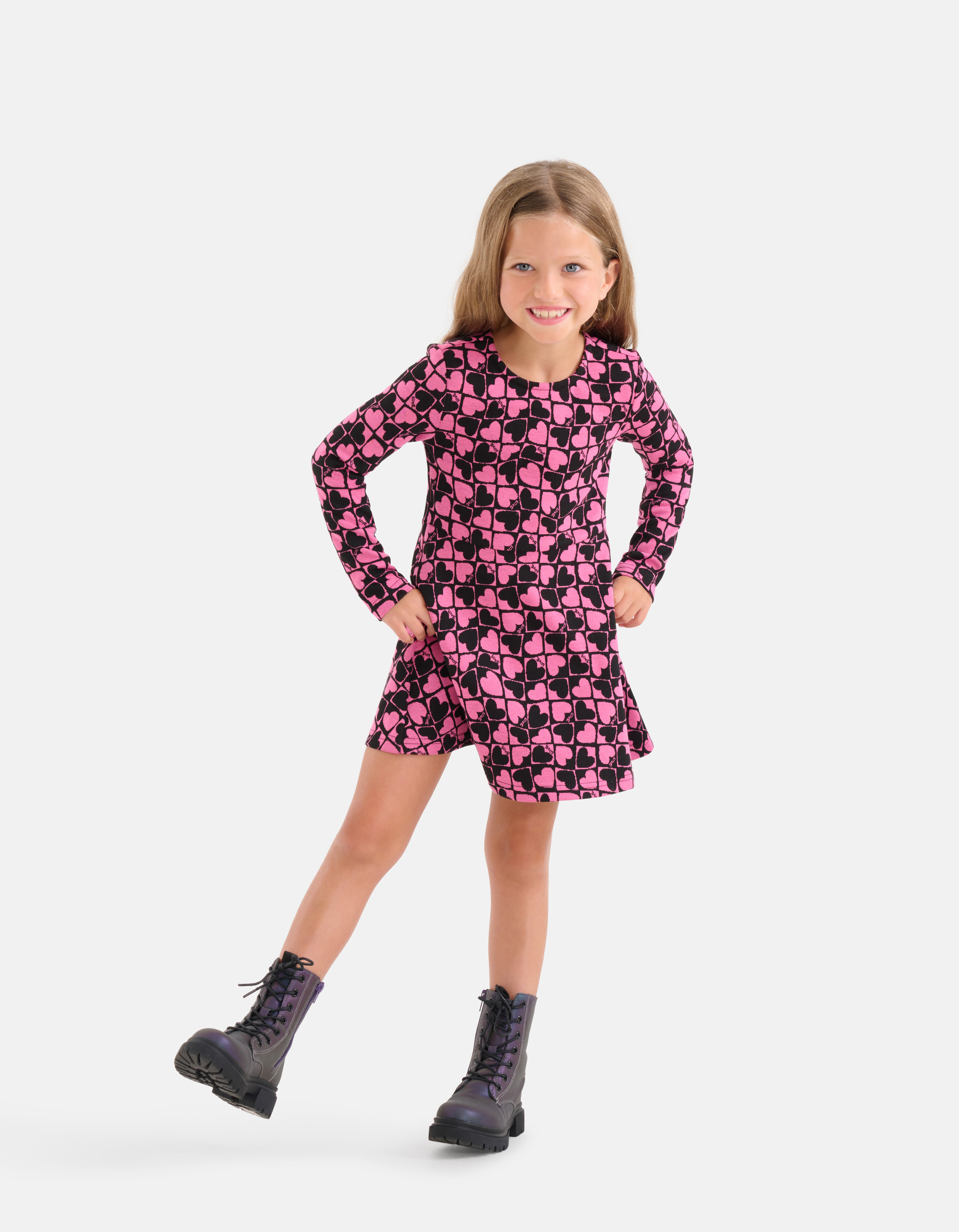 Bedrucktes Kleid Rosa SHOEBY GIRLS