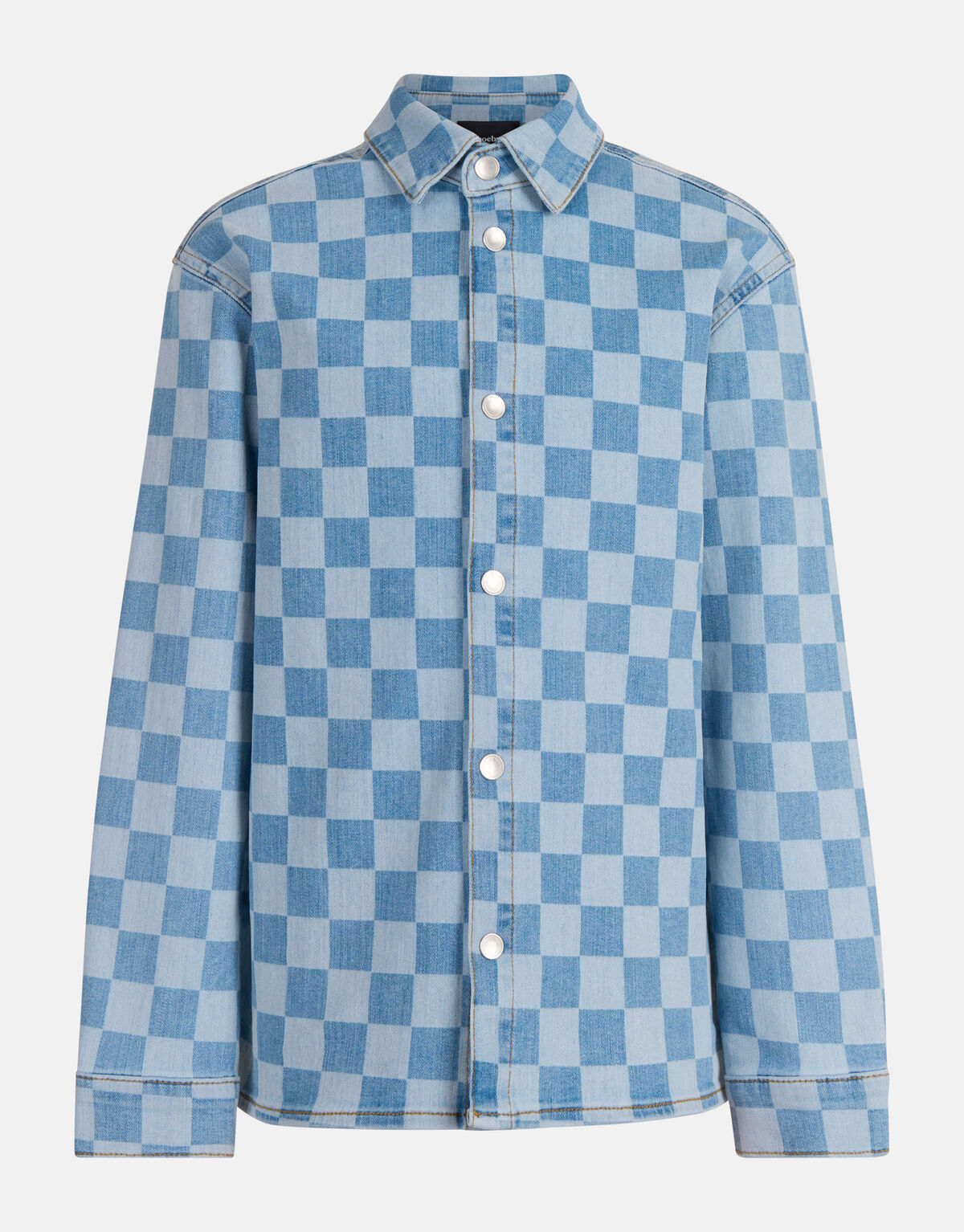 Karo-Denim-Overshirt Mediumstone SHOEBY BOYS