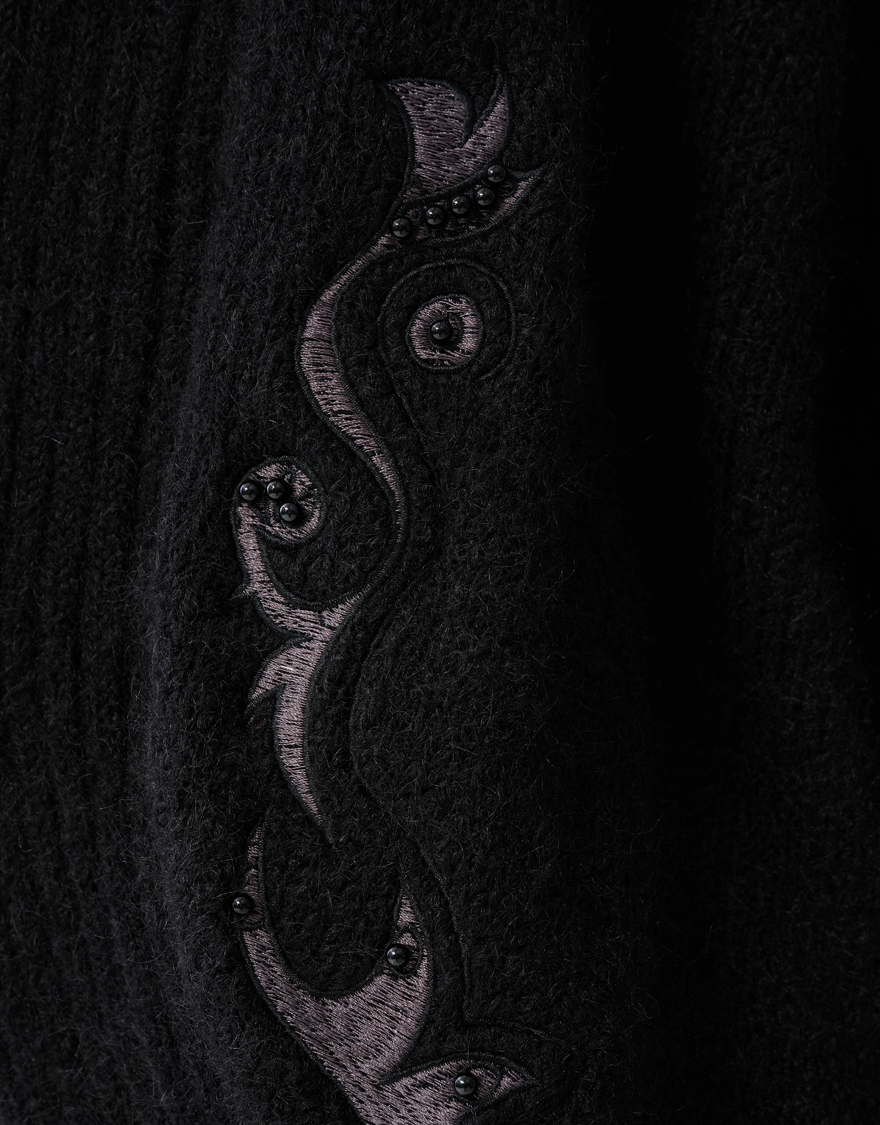 Vintage Strickjacke Schwarz SHOEBY WOMEN
