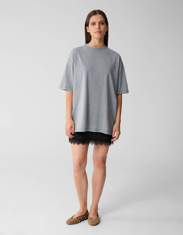 Spitzen-Minikleid Schwarz SHOEBY WOMEN