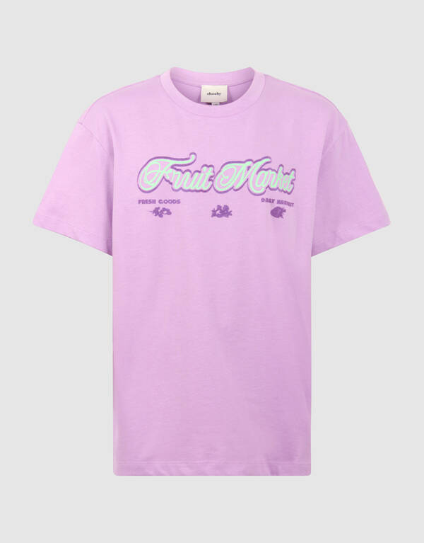 Fresh Goods Artwork T-Shirt Lila SHOEBY GIRLS