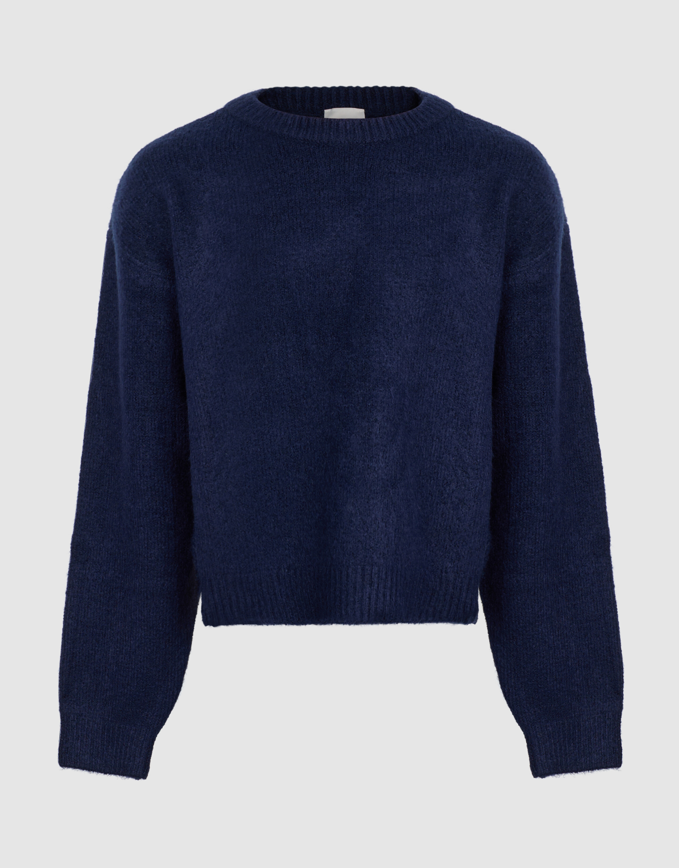 Strickpullover mit gro&szlig;er Schleife dunkelblau SHOEBY GIRLS