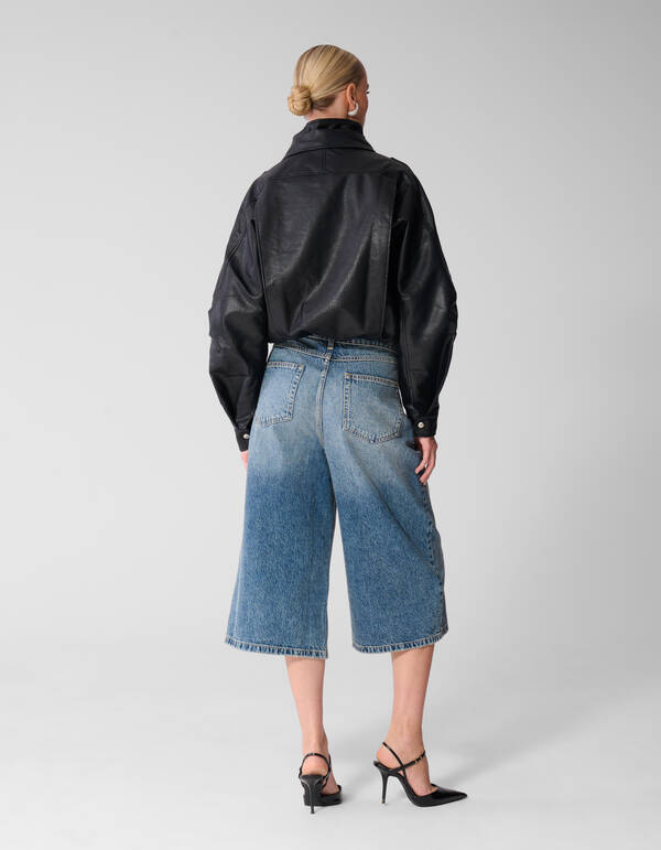Culotte Jeans Dunkelblau SHOEBY WOMEN
